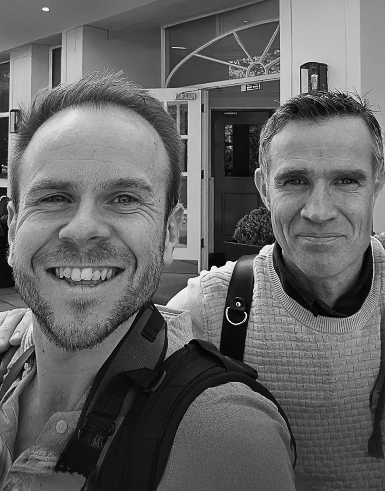 Jamie Glass from Story Through Wedding Films at Millbrook filming a couple.