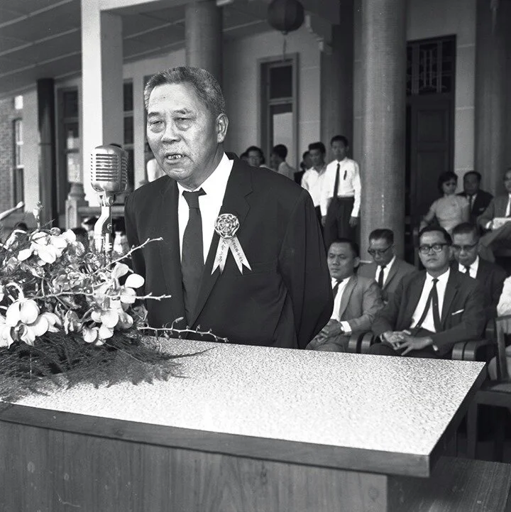 Tan Lark Sye was best remembered for founding the Nanyang University (also known as Nantah).

He said, &quot;When the tide rises, channel it for irrigation to nourish the farmland, and it will reward you with rich gains. But hurry, because it will so