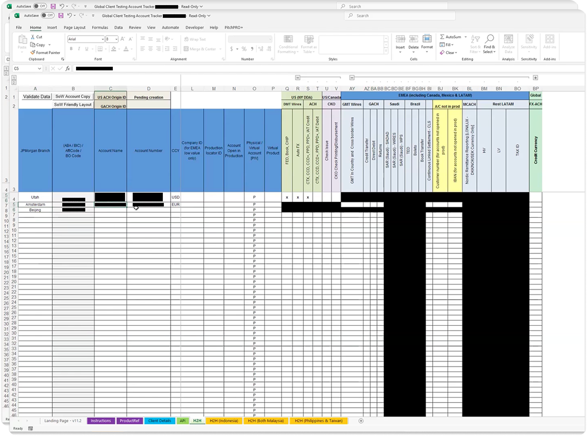 Excel Spreadsheets