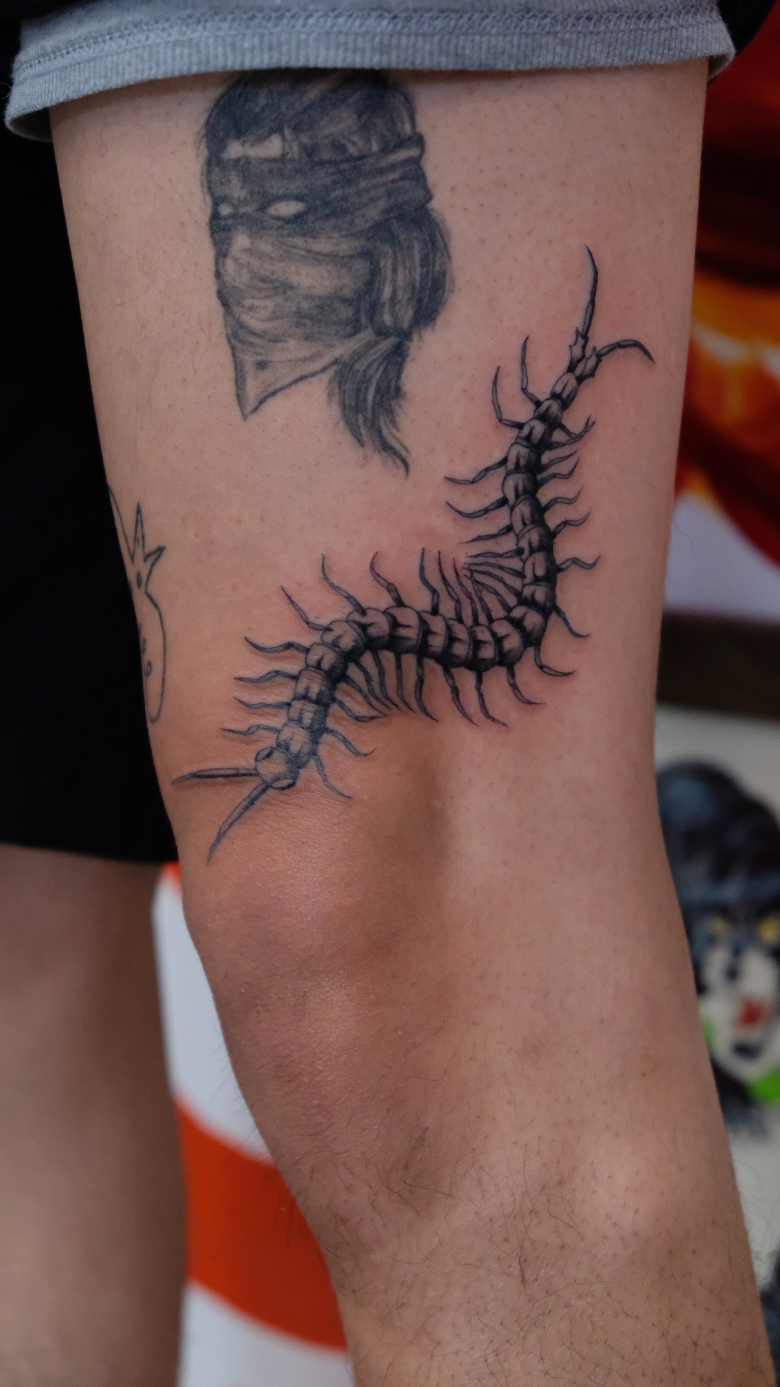 JAKUP  jake  on Instagram Centipede This was so much fun Thanks  Danni Your ideas are anyways dope  In case youre curious this took 4  hours to tattoo