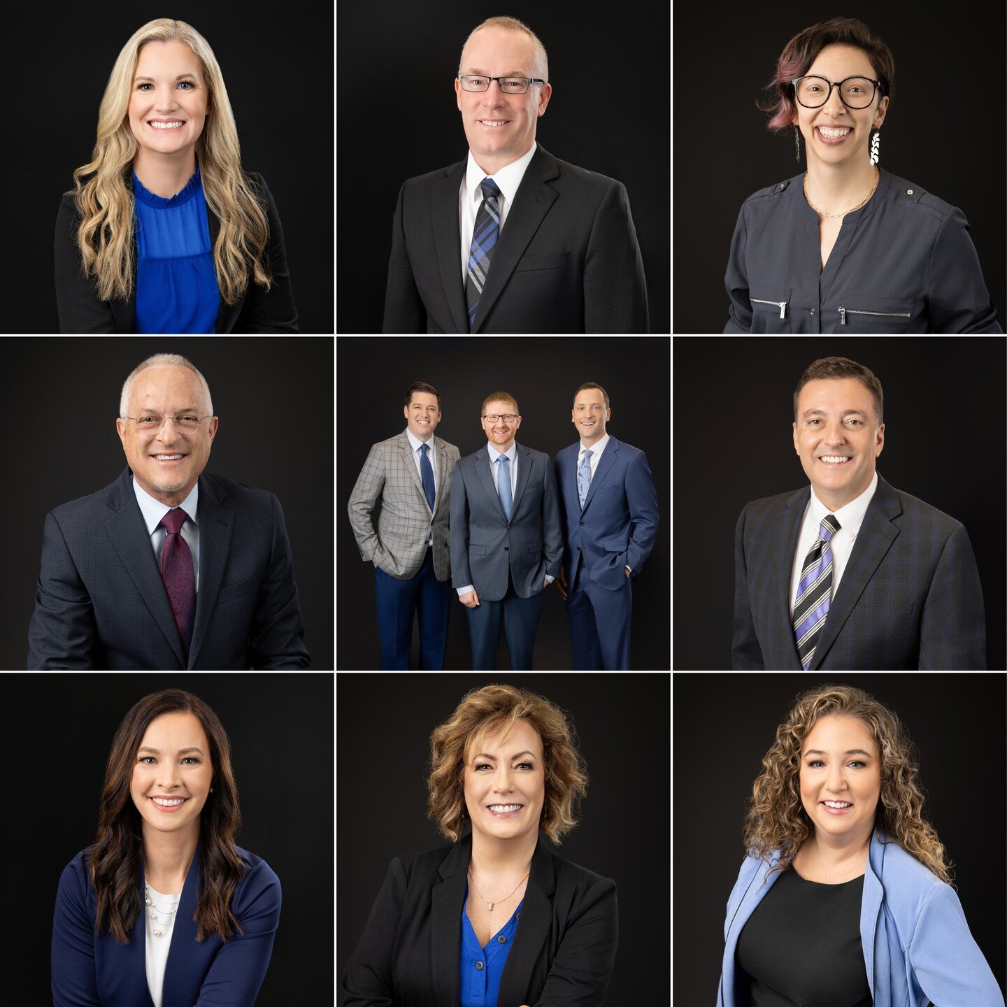 Did you know I can bring my studio to your corporate office?

With the on-location headshot option, your office location becomes a studio for the day! It's a great way for you to get new team headshots without the hassle of traveling to my studio loc