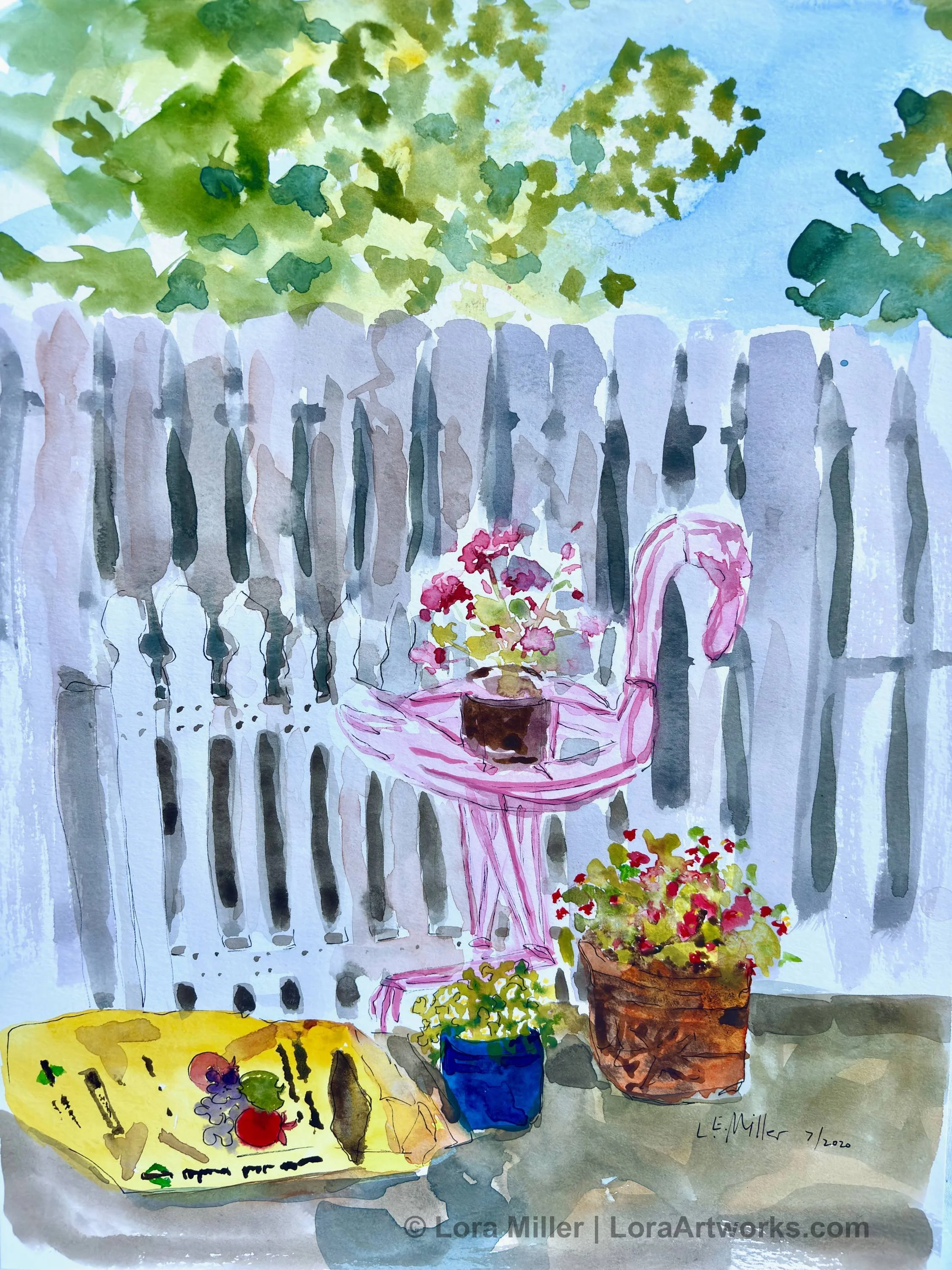 Pink Garden Retreat