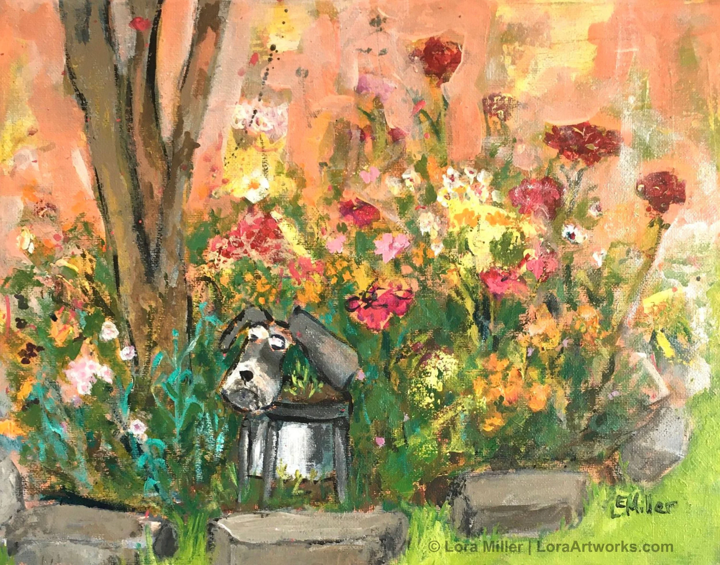 LoraMiller_DoggieInTheGarden_Preview.jpg
