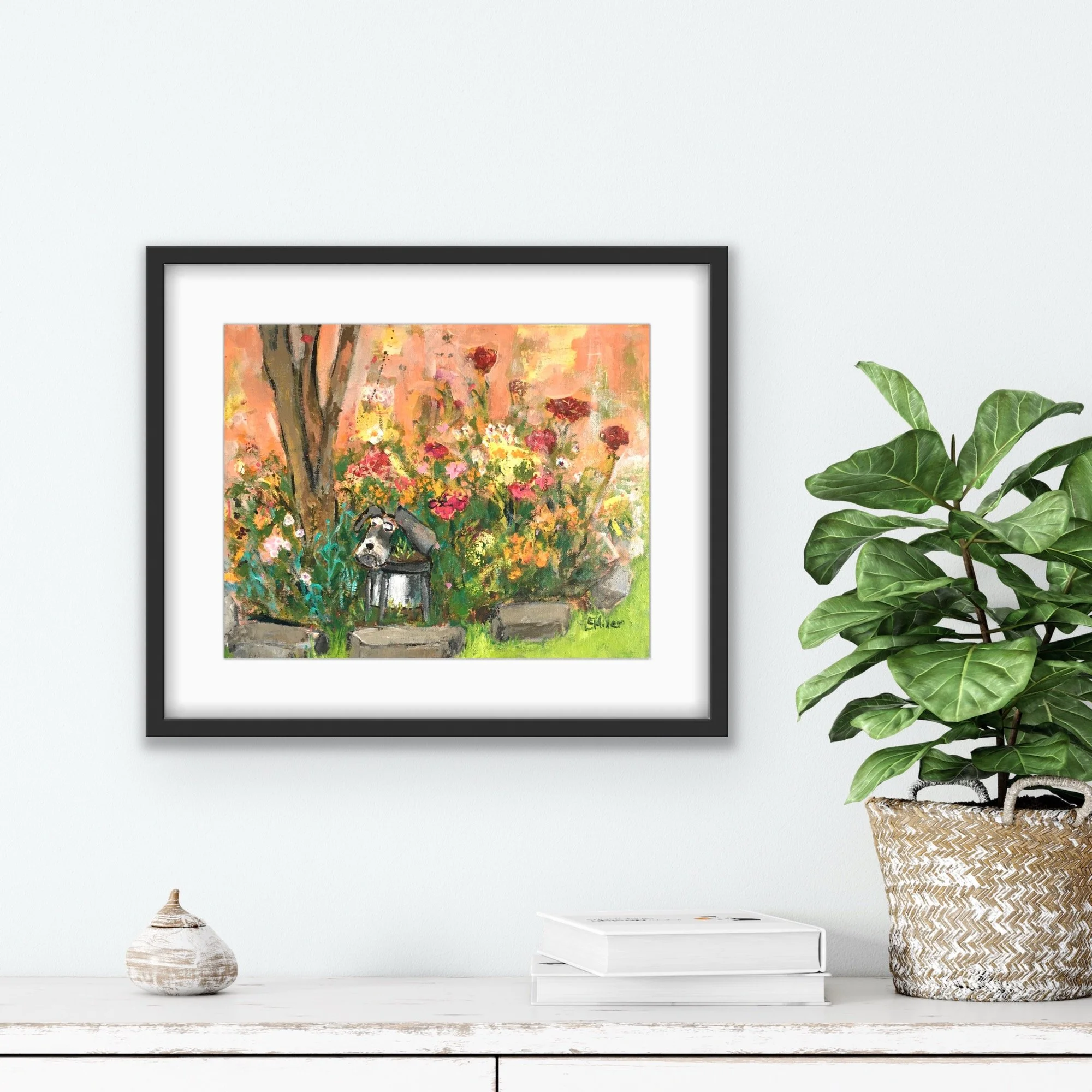 Doggie in the Garden 3.JPG