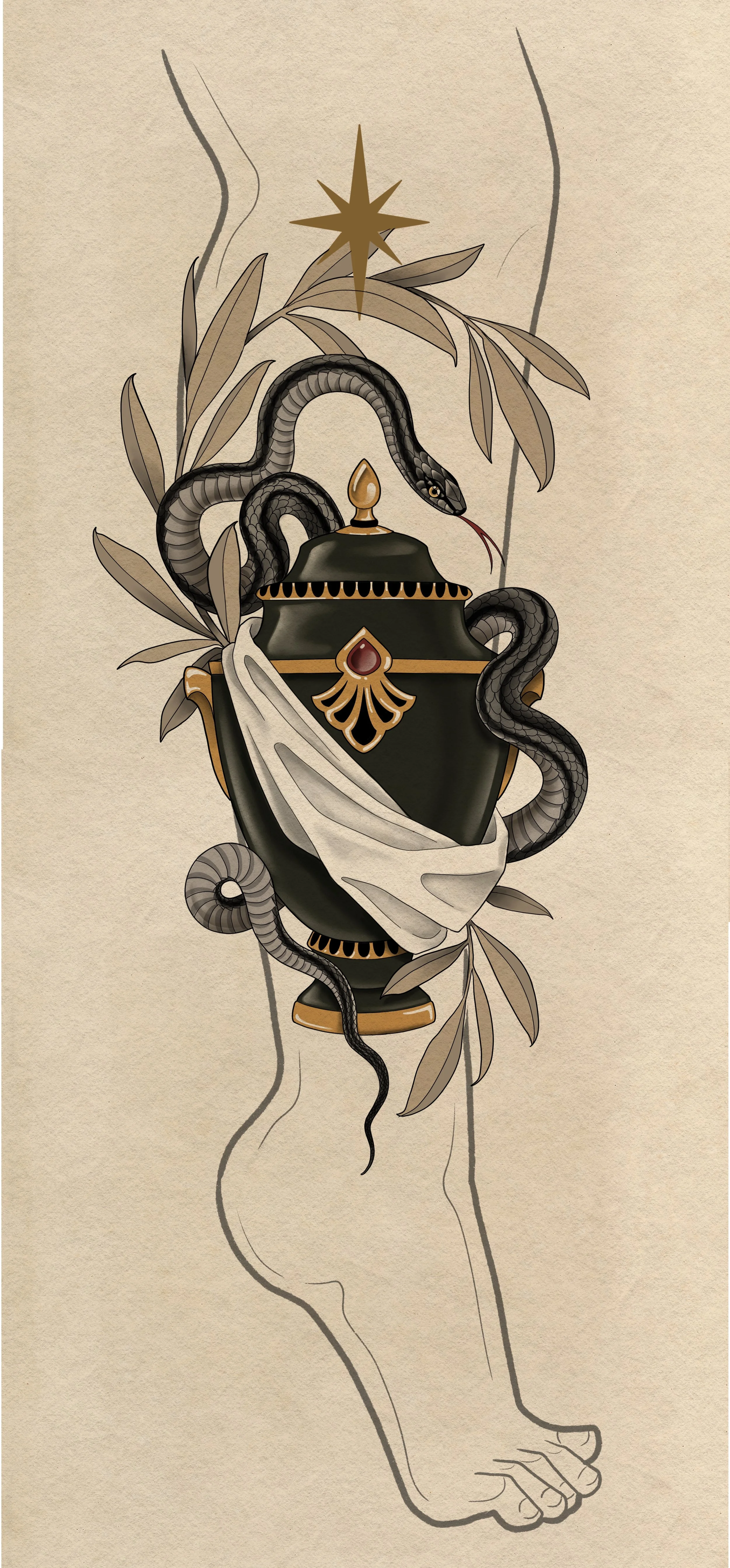 6 hours - minimum height 12"