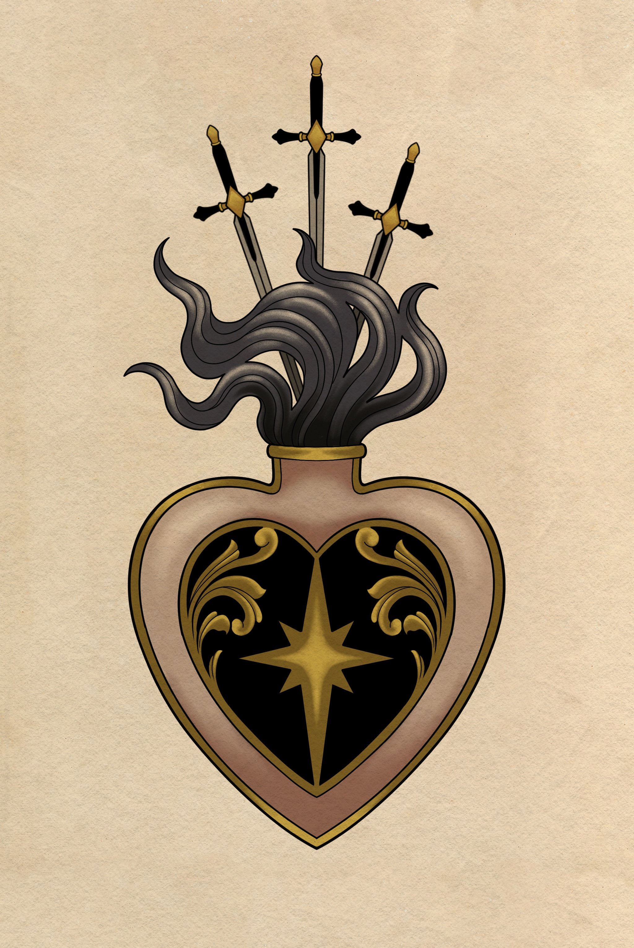 3 hours - minimum height 6"