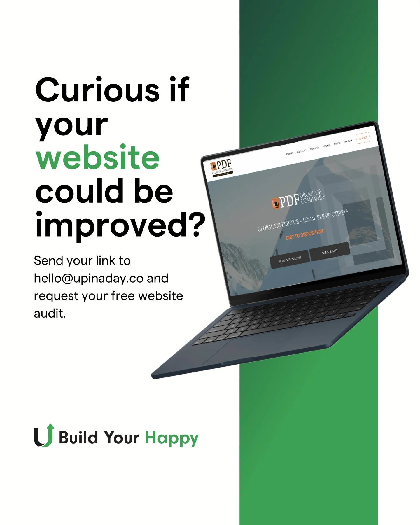 A professional website can build trust and attract the right clients, but only if it’s designed to convert.
If you’re unsure whether your current website showcases your professionalism and speaks to your ideal audience, we’ll revie