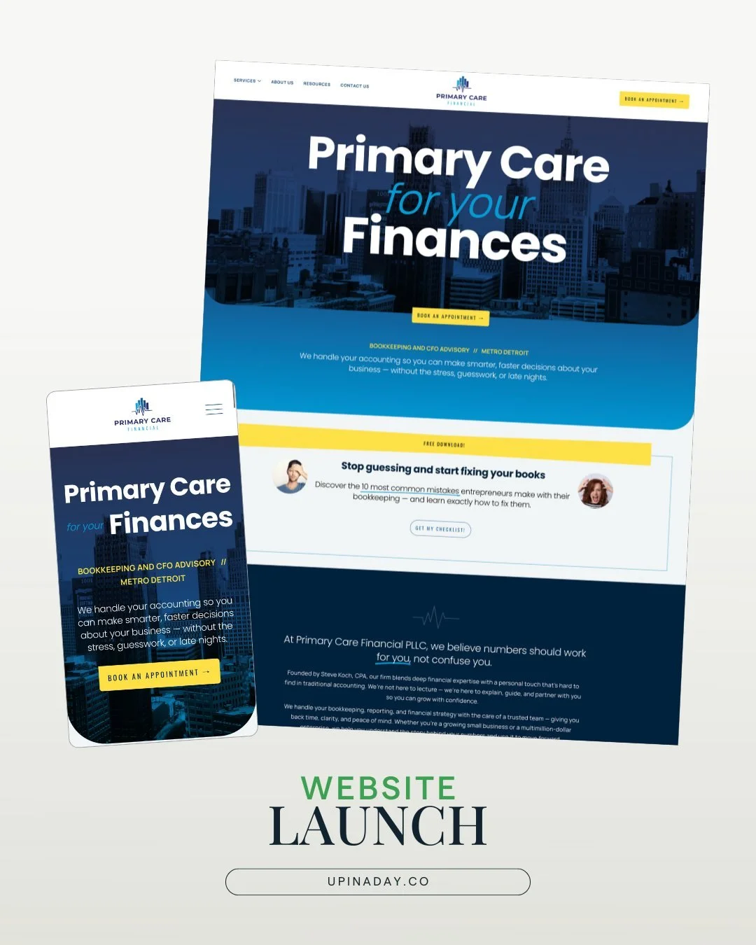 We&rsquo;re excited to share the new website we built for Primary Care Financial &mdash; designed to capture attention, showcase professionalism, build credibility, and convert visitors into clients.

Our goal was to create a clean, trustworthy onlin