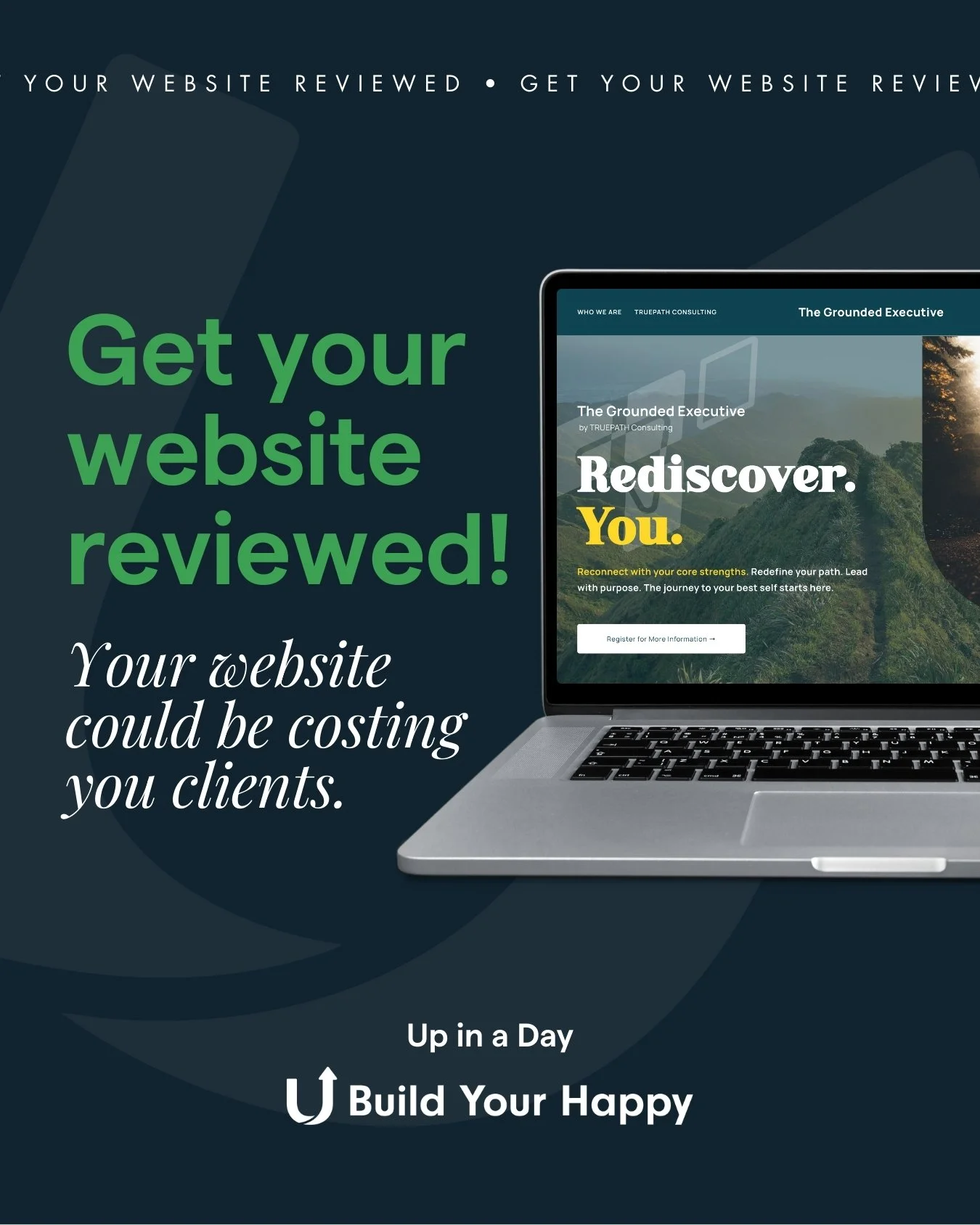Want to know what&rsquo;s holding your website back? Request an in-depth website review, and our founder, Lindy, will record a personal video breaking down what&rsquo;s working, what&rsquo;s not, and exactly how to fix it, so your website can finally