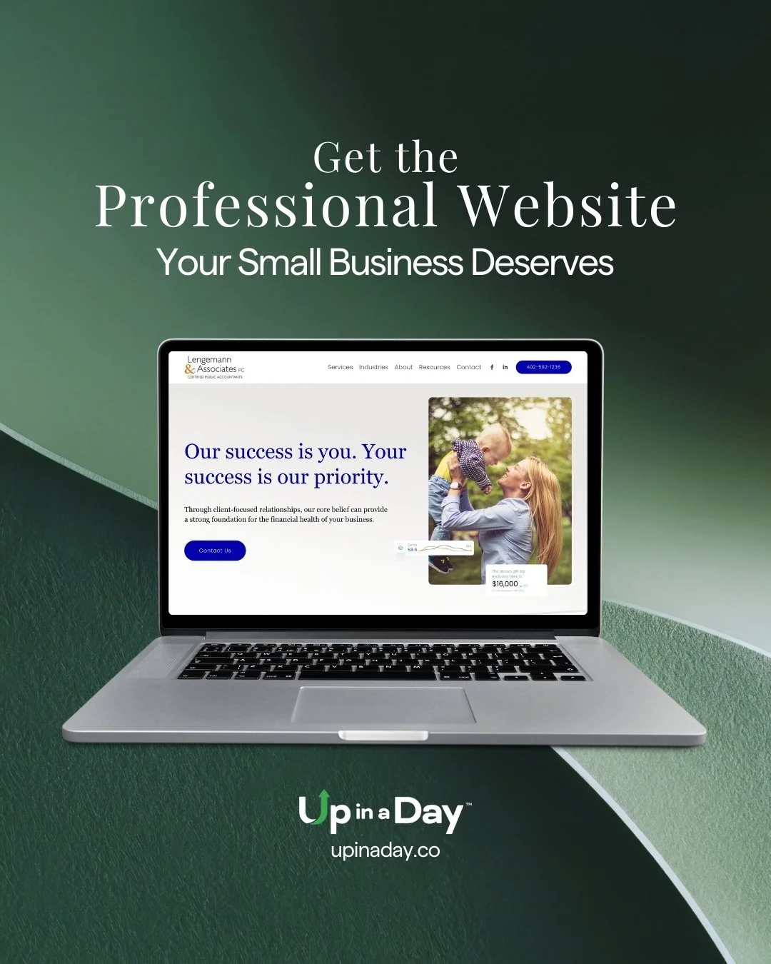 Beautifully branded. On time. On budget. Stress-free. We make launching a conversion-driven website fast, easy, and painless. 

When your website feels like you, everything clicks. Leave it to us so you can go back to focusing on your business. Let&r