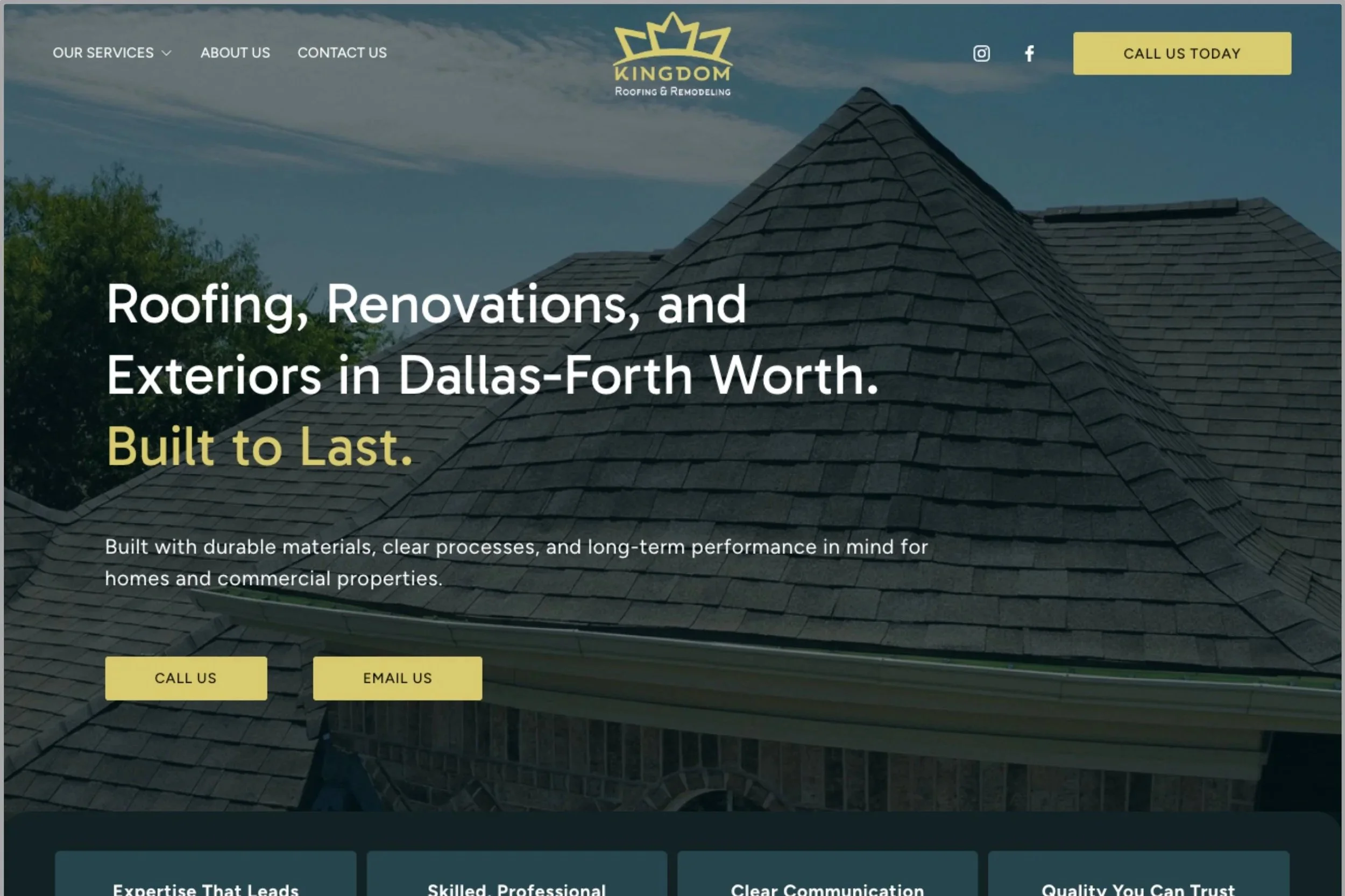 Transforming a Contractor’s Website from Cluttered to Lead Generating