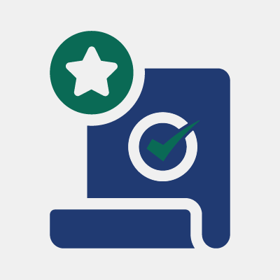 Ícone de um homem de terno com gráfico de crescimento ao fundo, representando crescimento ou sucesso empresarial.