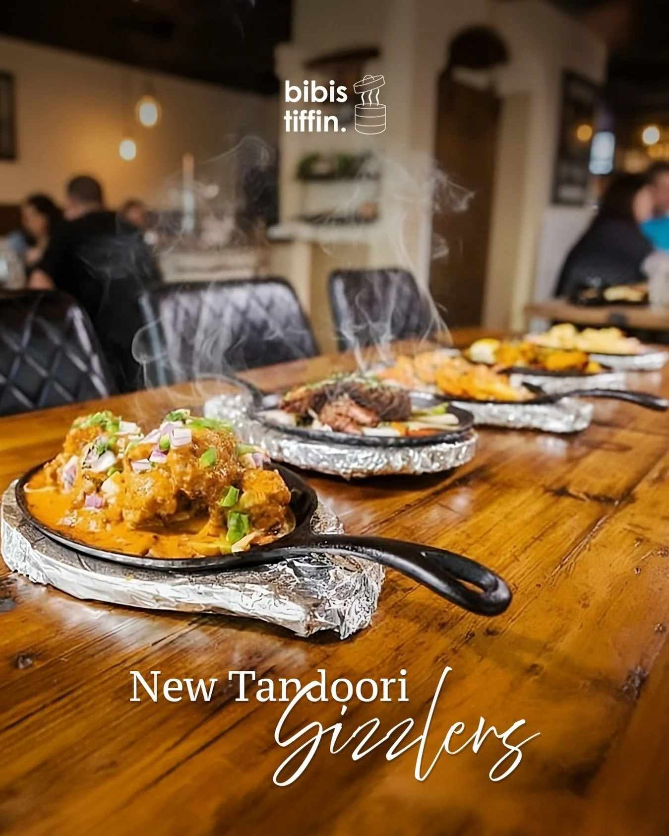 Explore and enjoy our new range of sizzlers! 👀😍

We have many new additions to our menu which will keep you coming back for sure ✨

[Sizzler, New Menu, Dine-in, Indian Food, Indian Cuisine, Bethlehem, Macungie, Bibis Tiffin]