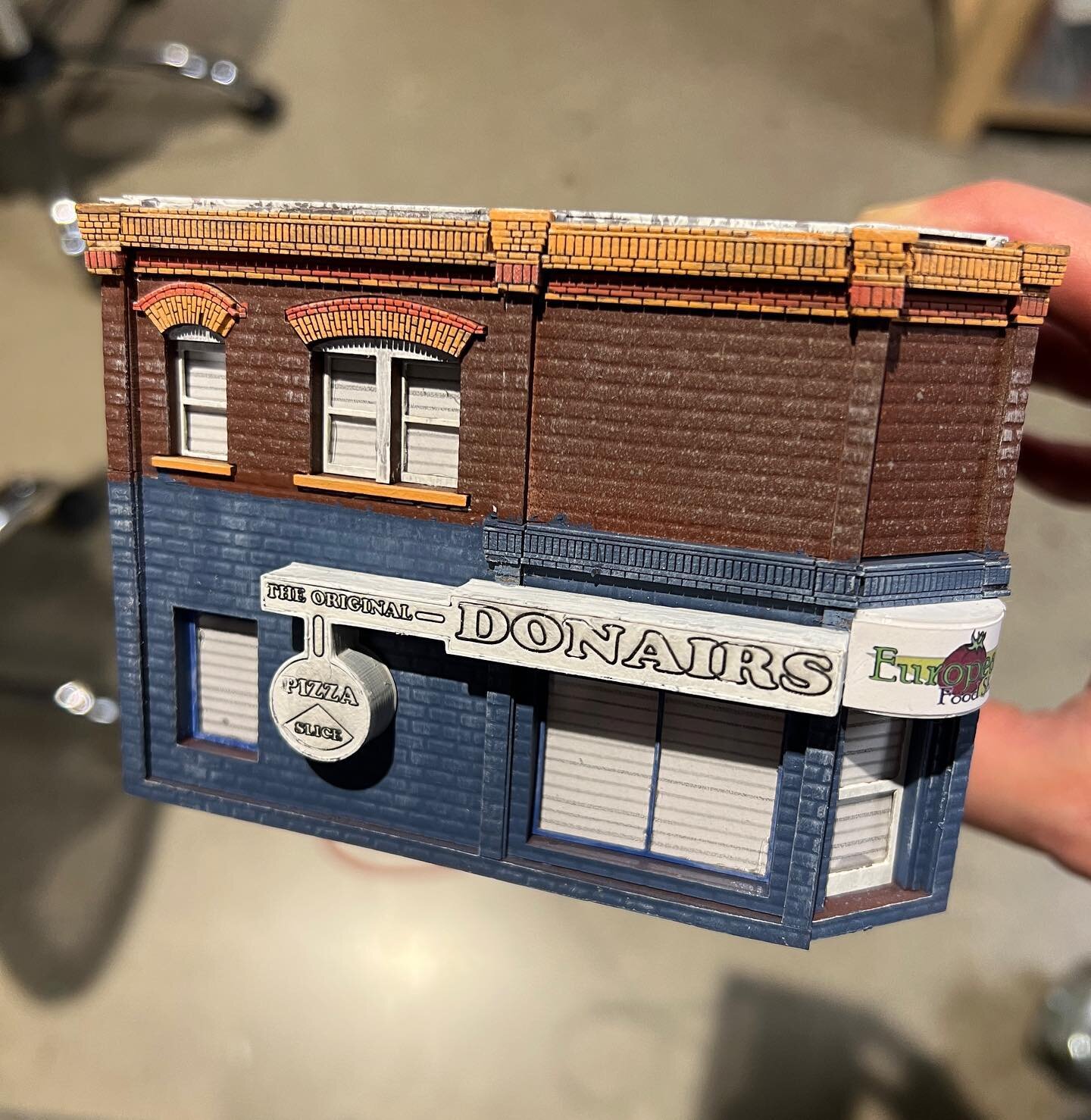 I&rsquo;m back at Little Canada for the month, helping with the final push to finish their East Coast destination that opens very soon. These buildings I designed and build are for the Halifax section, it was a lot of fun putting together the neon do