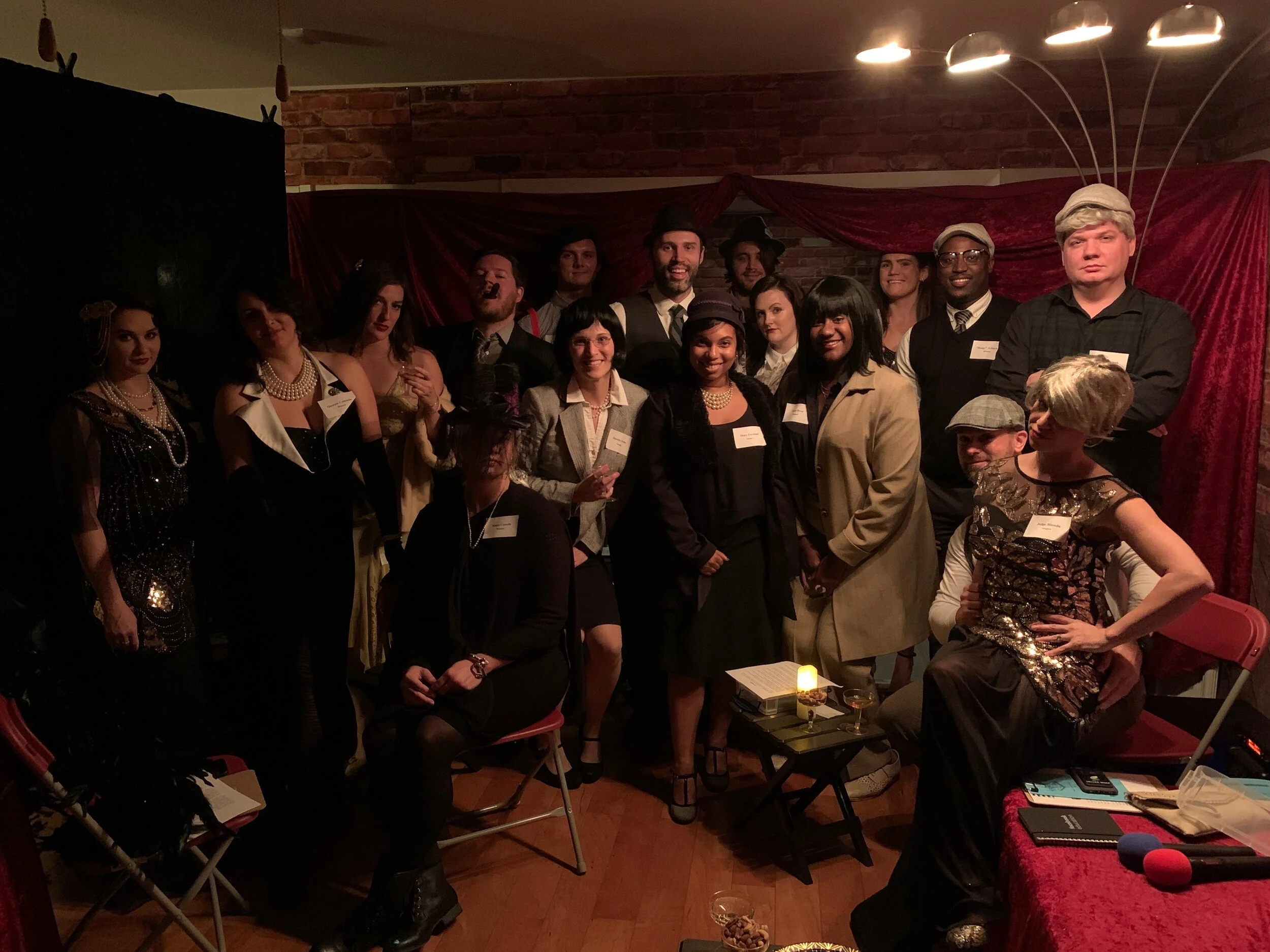 2019 Halloween Party: Murder Mystery 20s theme!