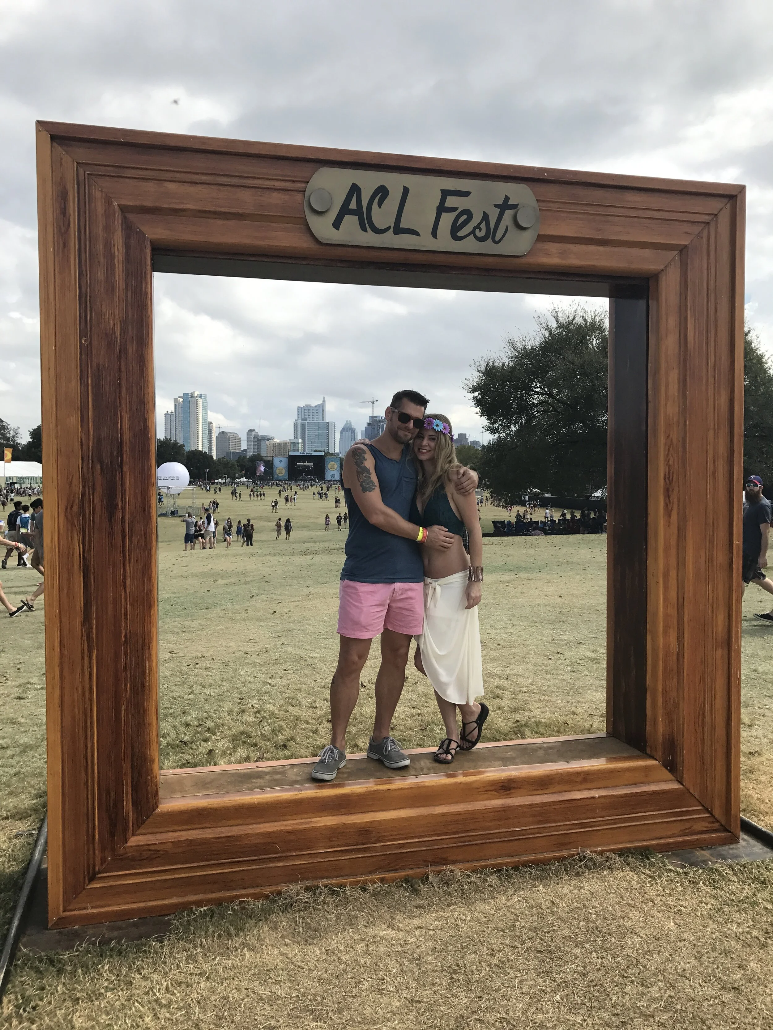 Our First festival (ACL) together