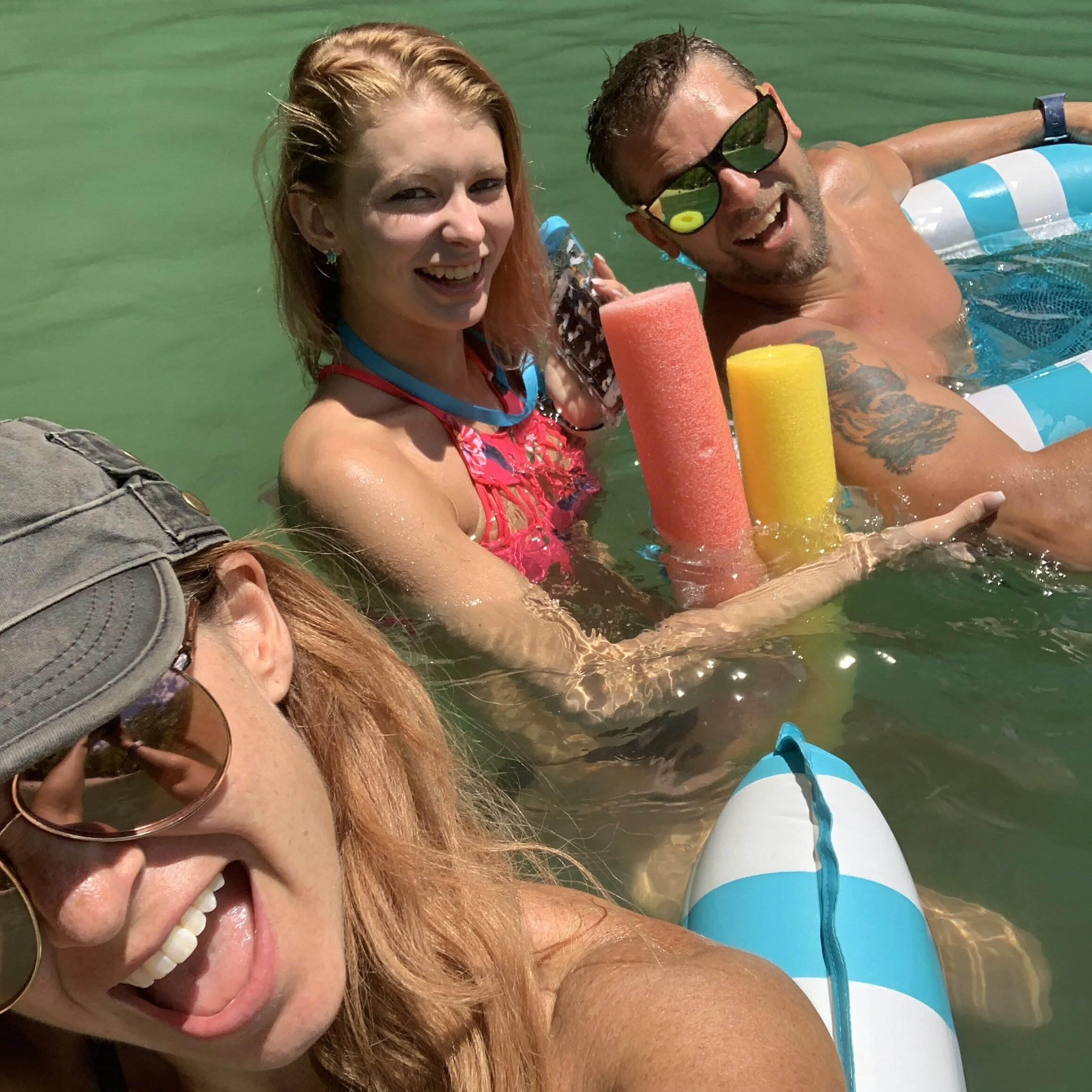 Hanging with Tiffany during her visit to Austin