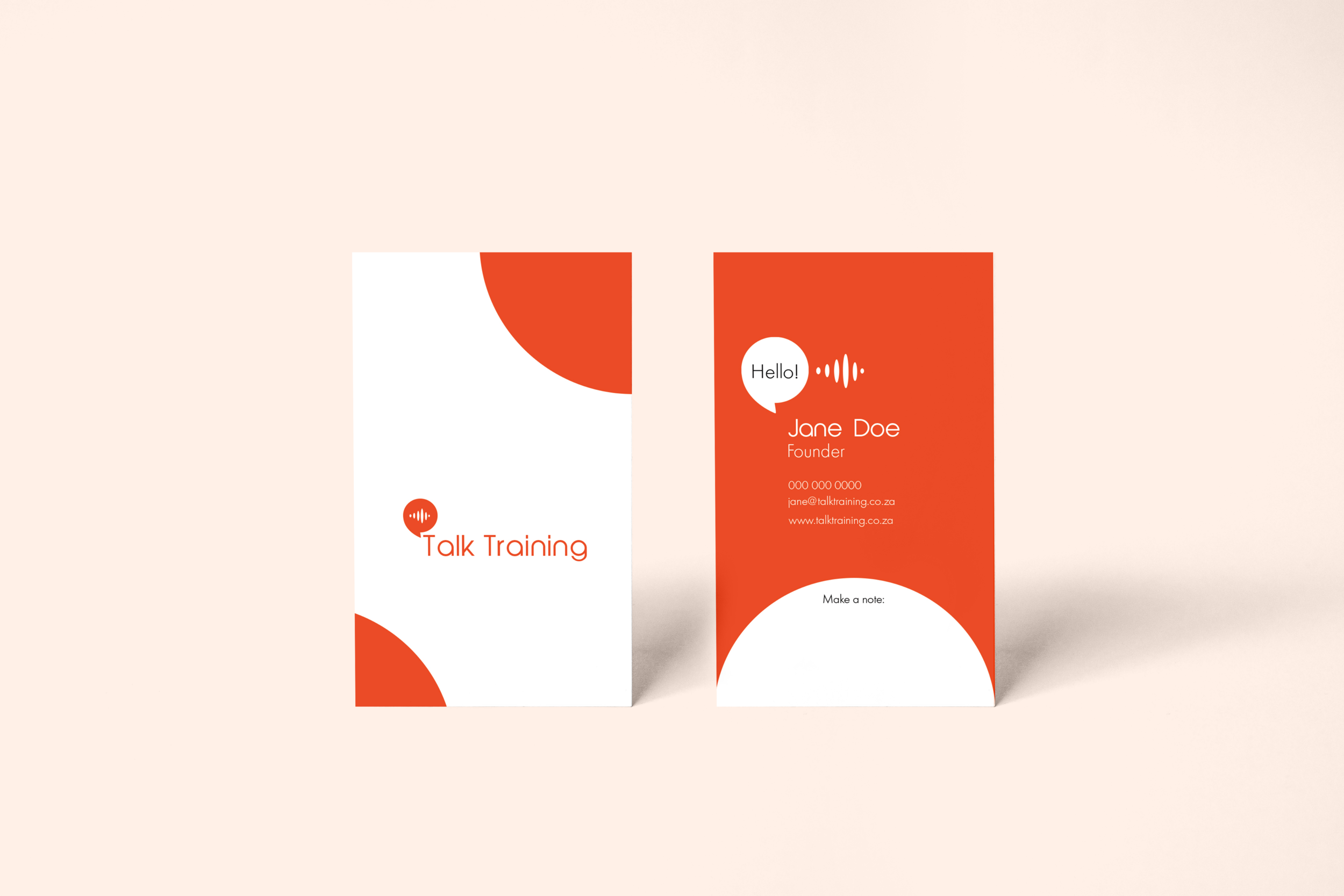 Talk Training - Branding
