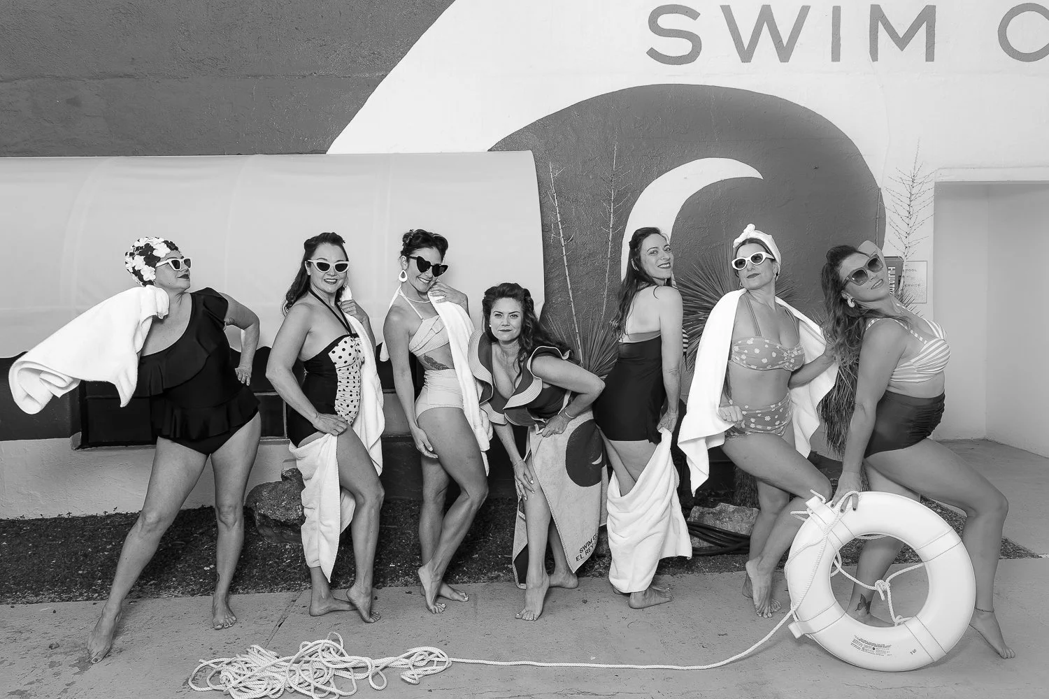 Fun Bachelorette editorial photo shoot in santa fe new mexico