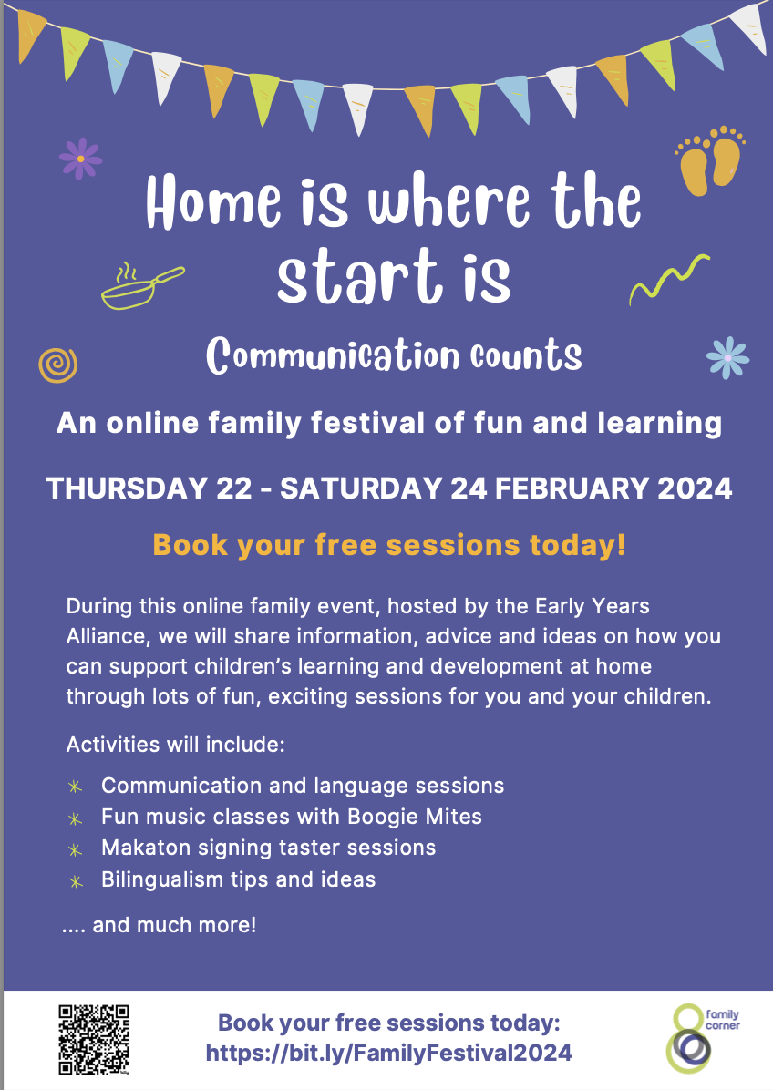 Helping to support your children's communication and language?