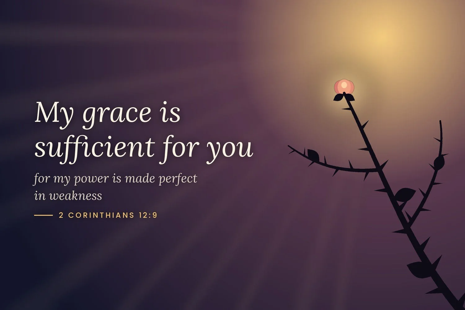 My Grace Is Sufficient: Paul's Thorn in the Flesh and Who Is Behind Our Suffering