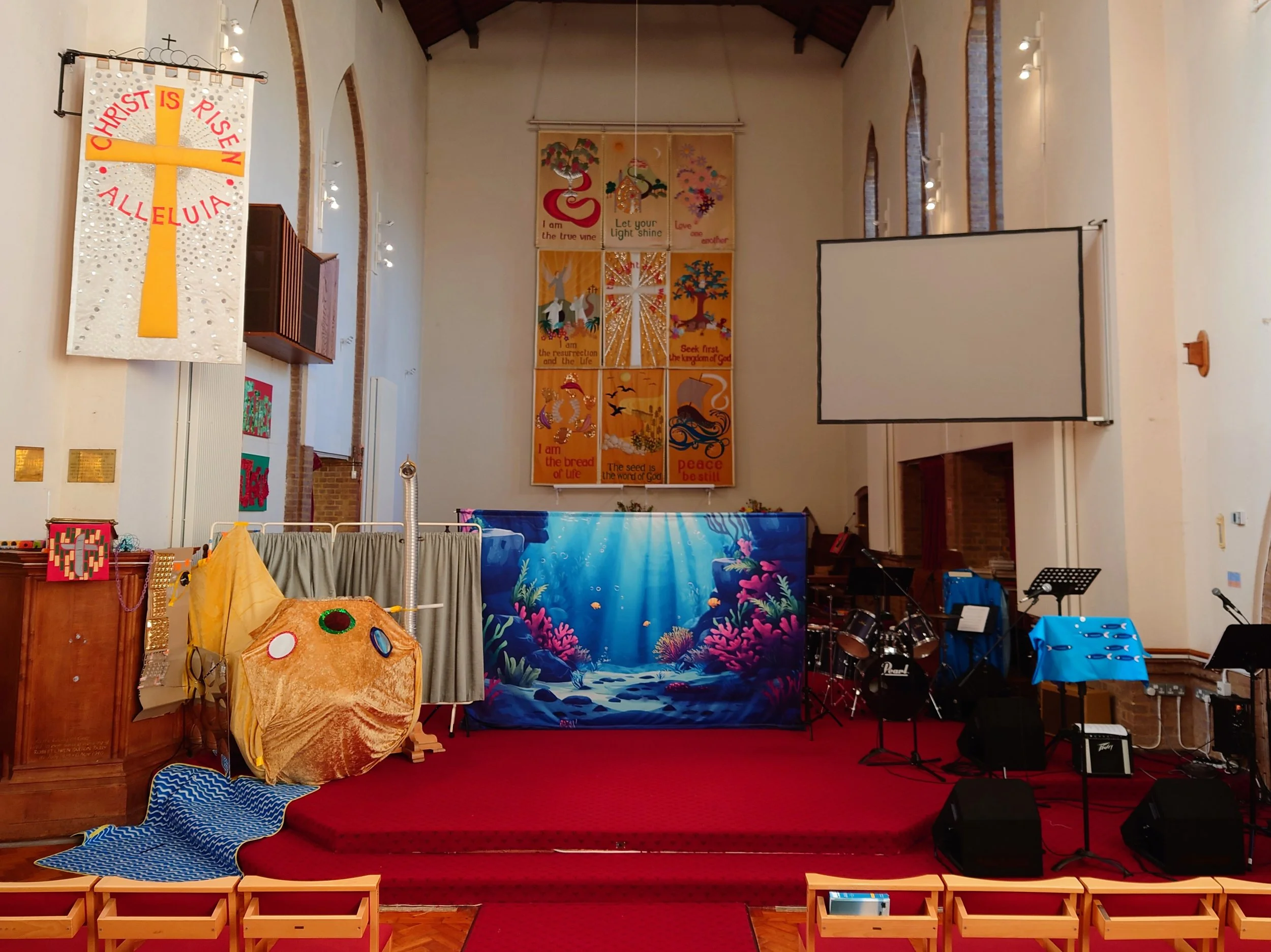 Church Holiday Club Stage