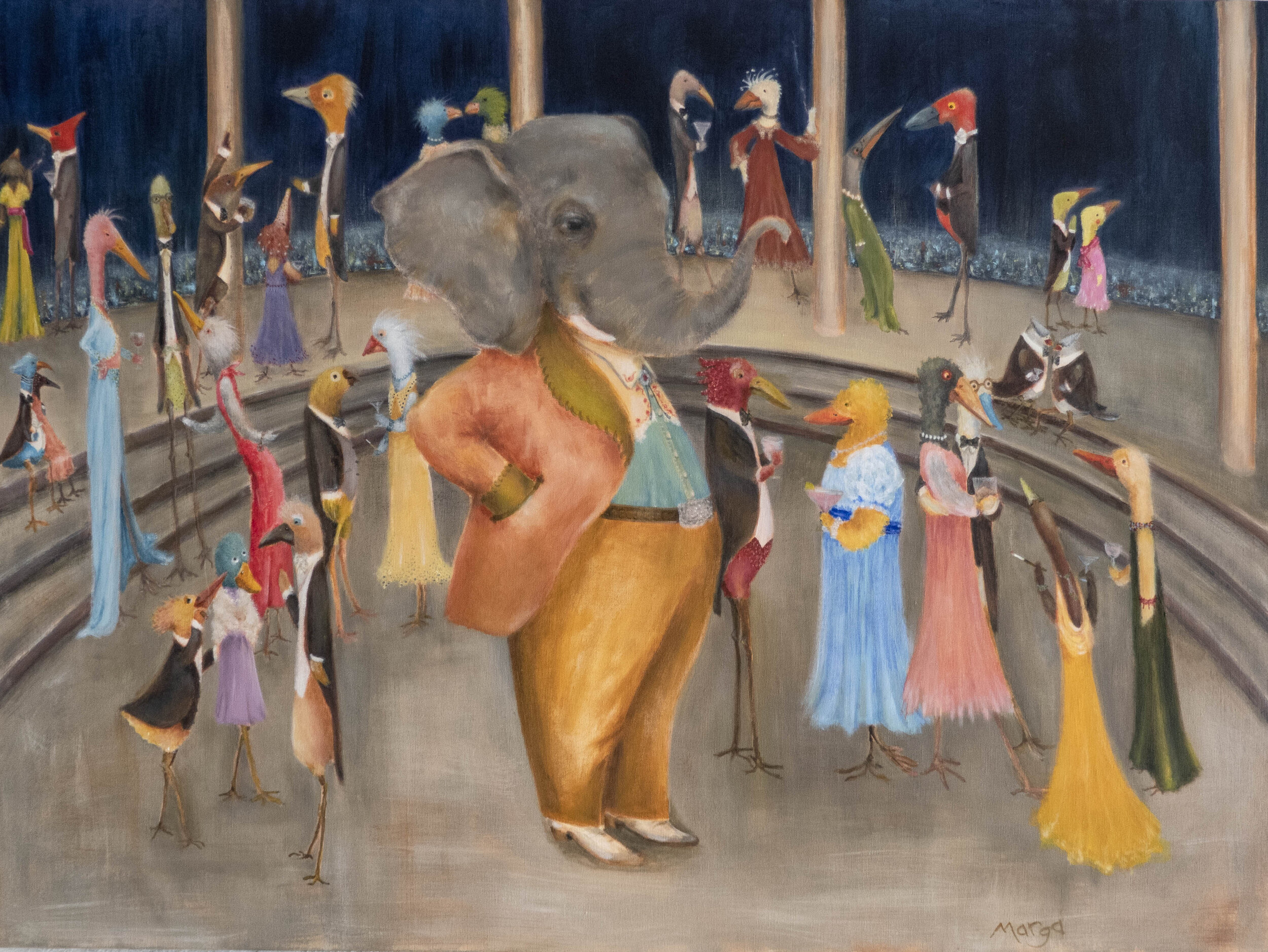 “Elephant in the Room” (SOLD)