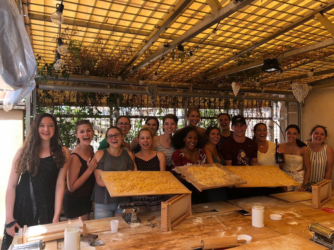 Pasta making excursion, Italy