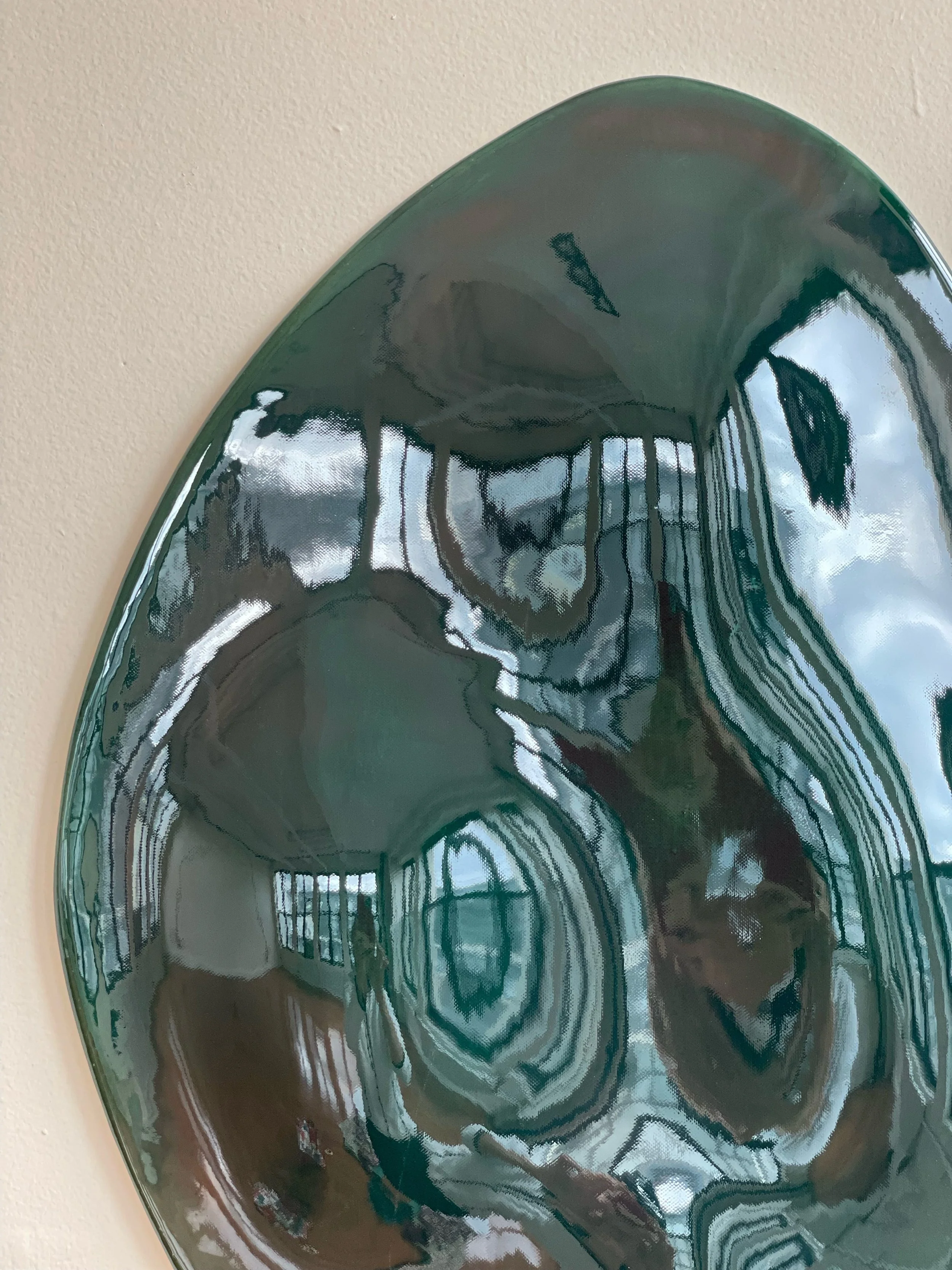 Deeply Green, 2022/2023 (23.5 x 16 in/60 x 40.5 cm)