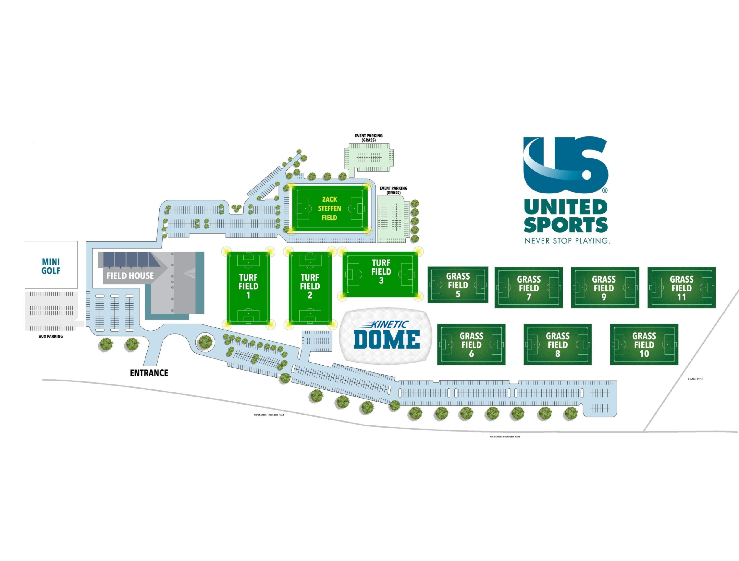Usatc Center Map United Sports Training Center — Eastern Sports Management