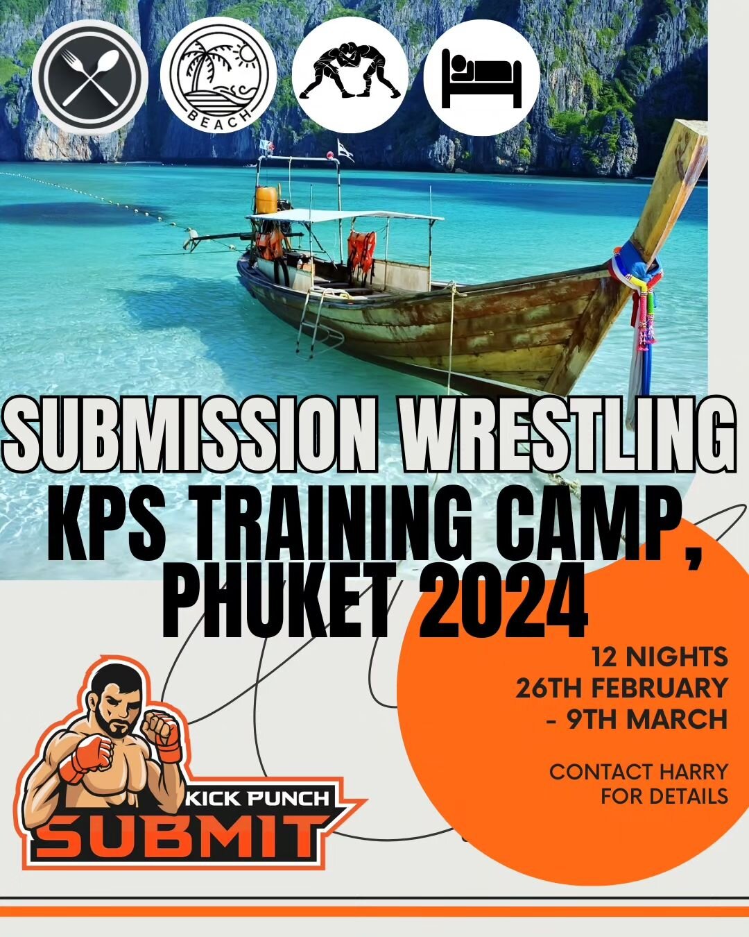 Starting 2024 off with a bang. Some members of KPS are going to Phuket, Thailand for a training camp in February.