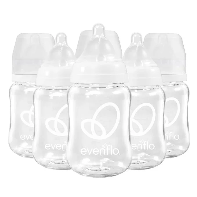 Evenflo Wide Neck Glass Bottles