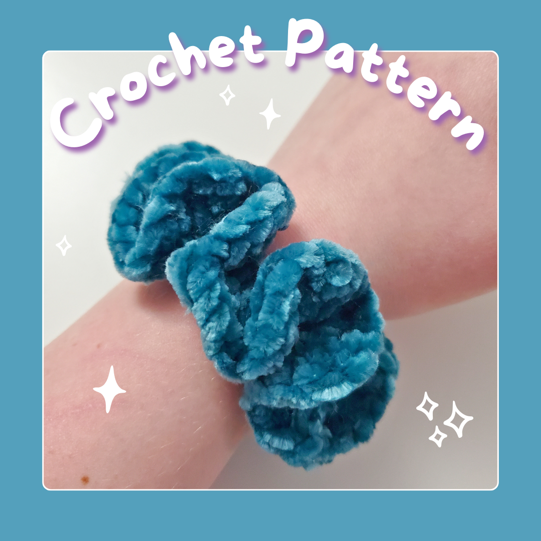 Velvet Scrunchie Crochet Pattern