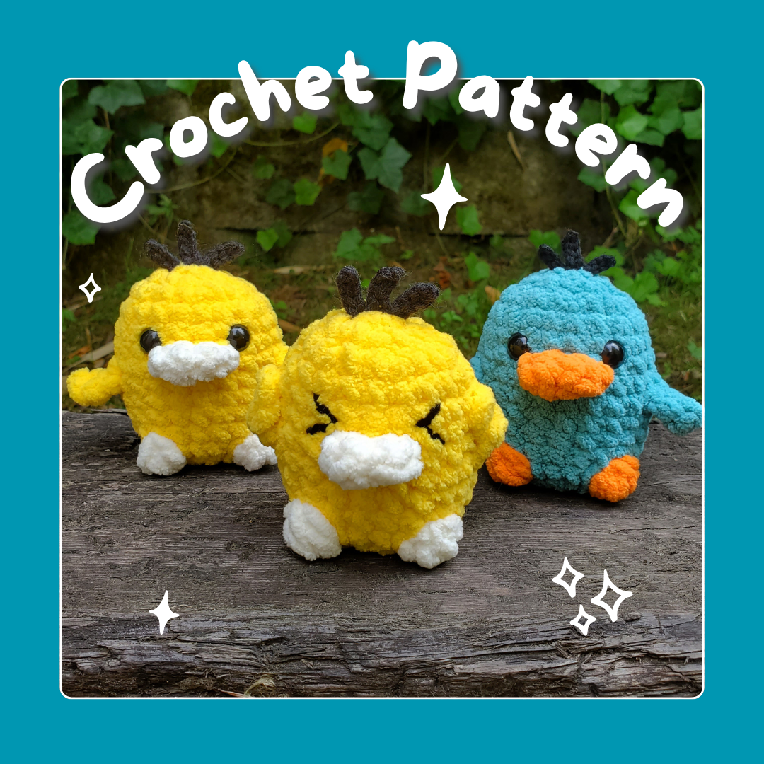 2-in-1 Duck and Platypus Crochet Pattern