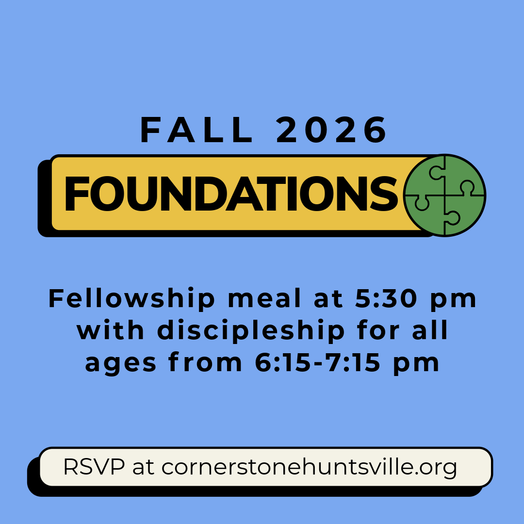 Fall 2026 FOUNDATIONS