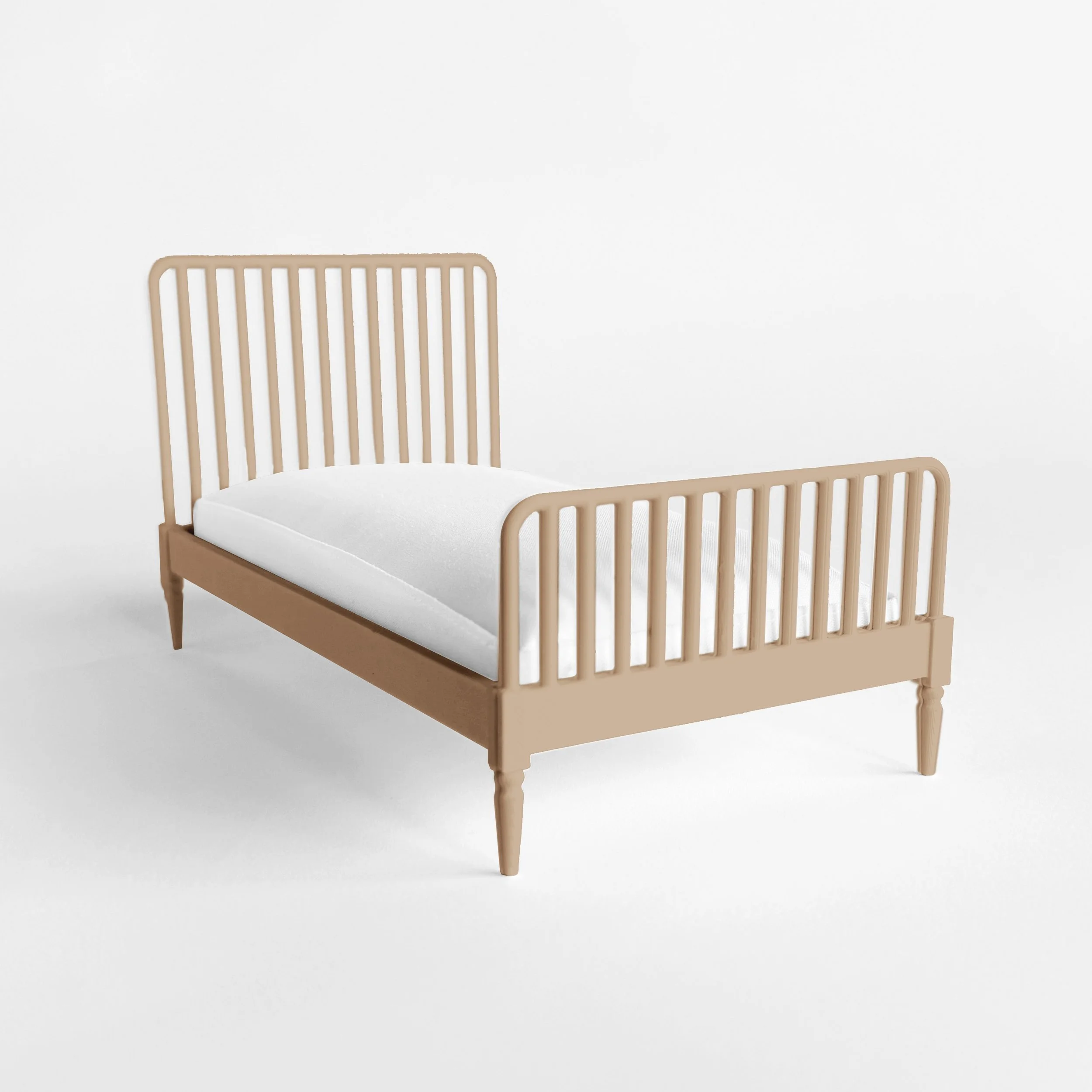 Dollhouse Bed with Mattress - Twin