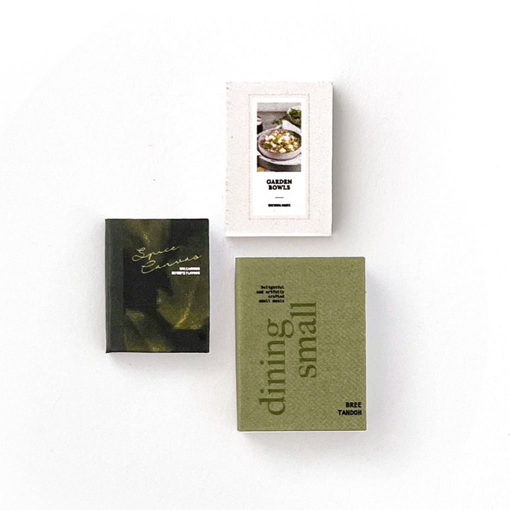 Miniature Cookbooks: Set of 3