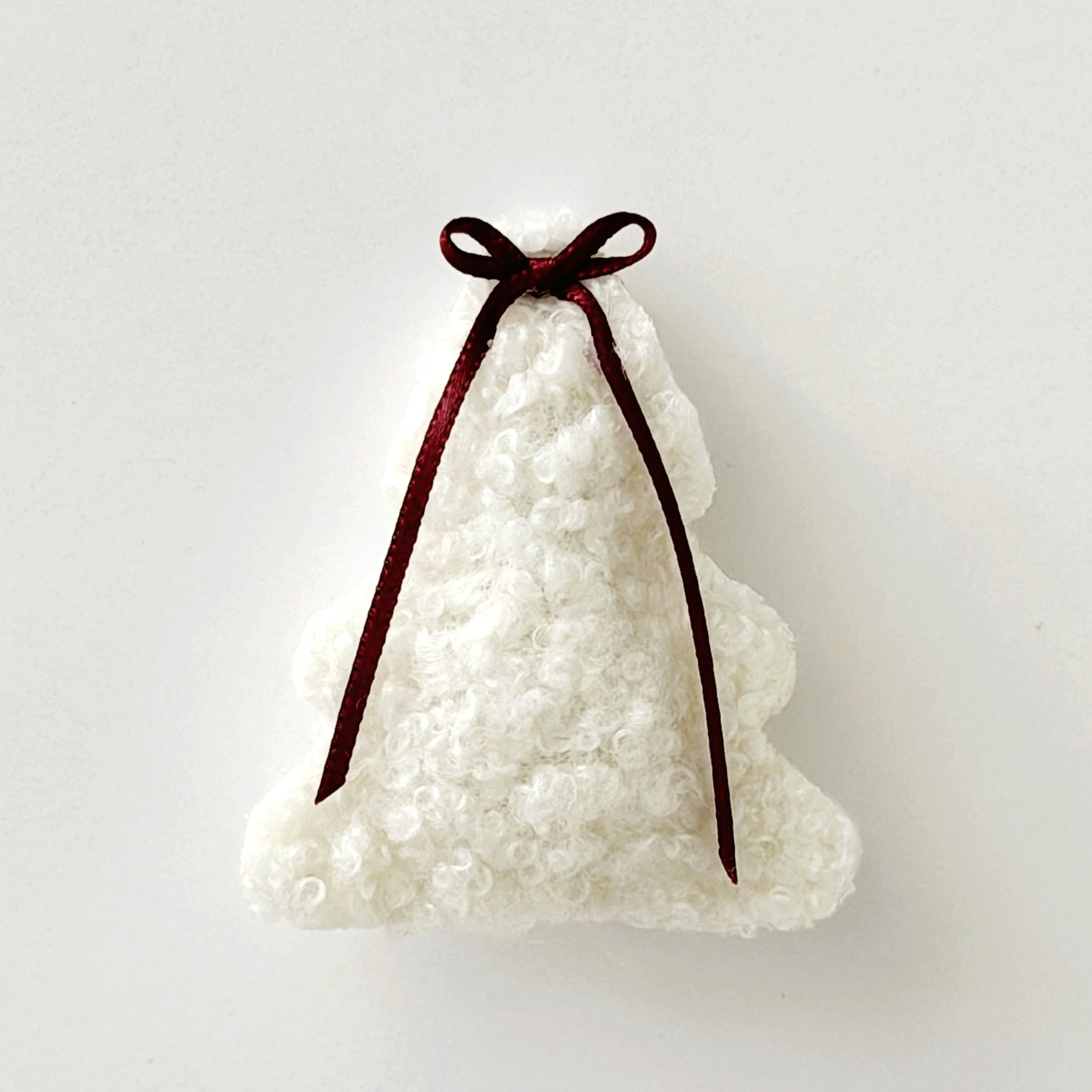 Miniature Holiday Tree Pillow