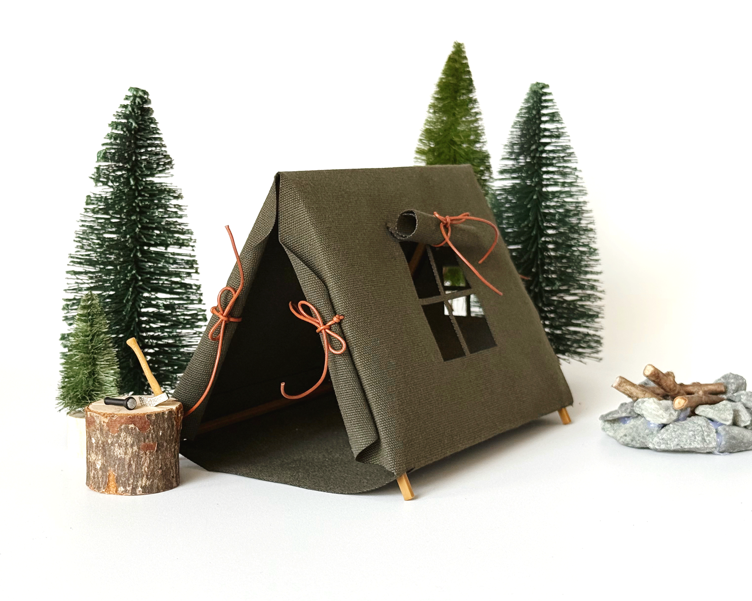 Miniature-Camping-Tent-Green-5.png