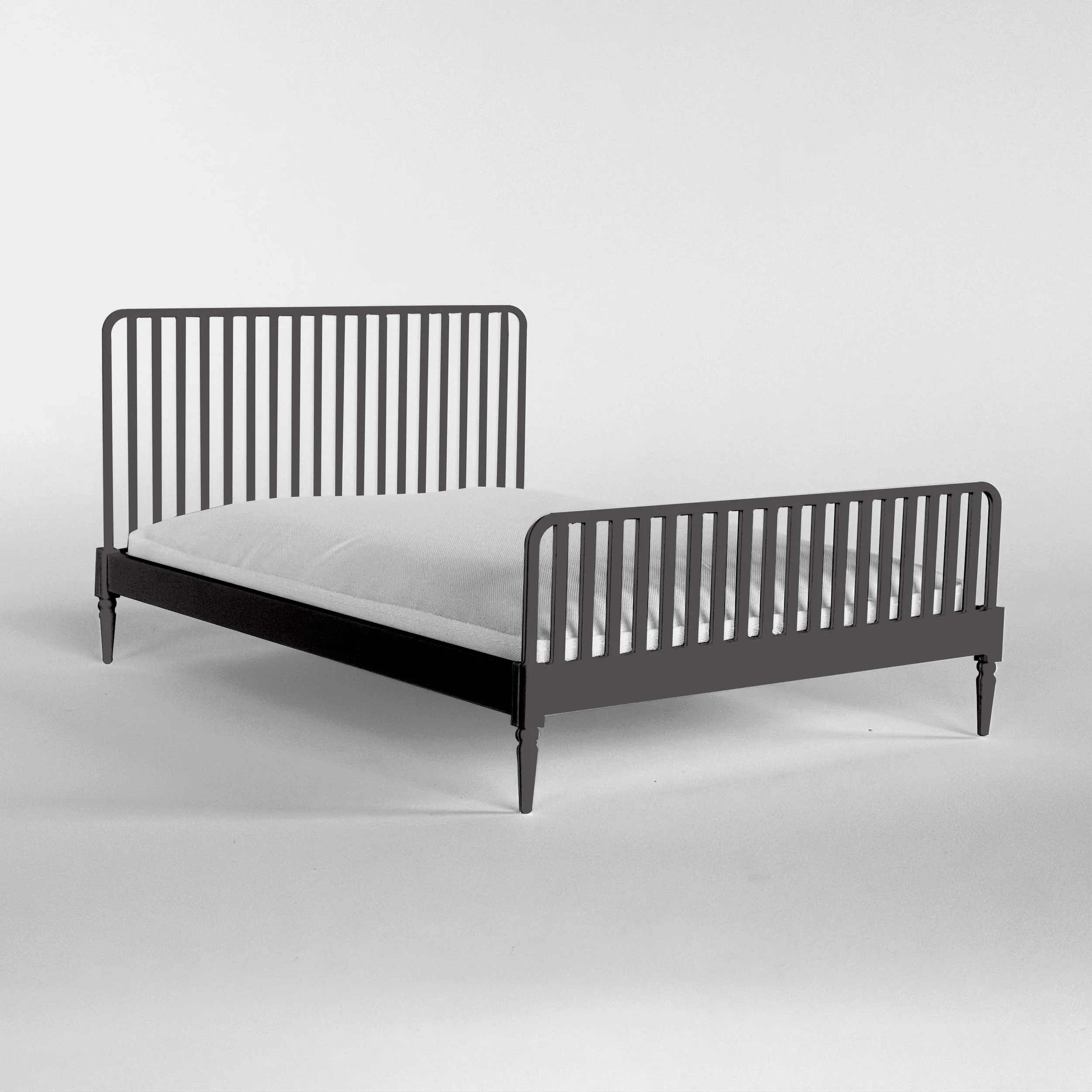 Miniature-Dollhouse-Bed-Queen-Black-1.jpg