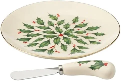 Lenox Cheese and Knife Plate