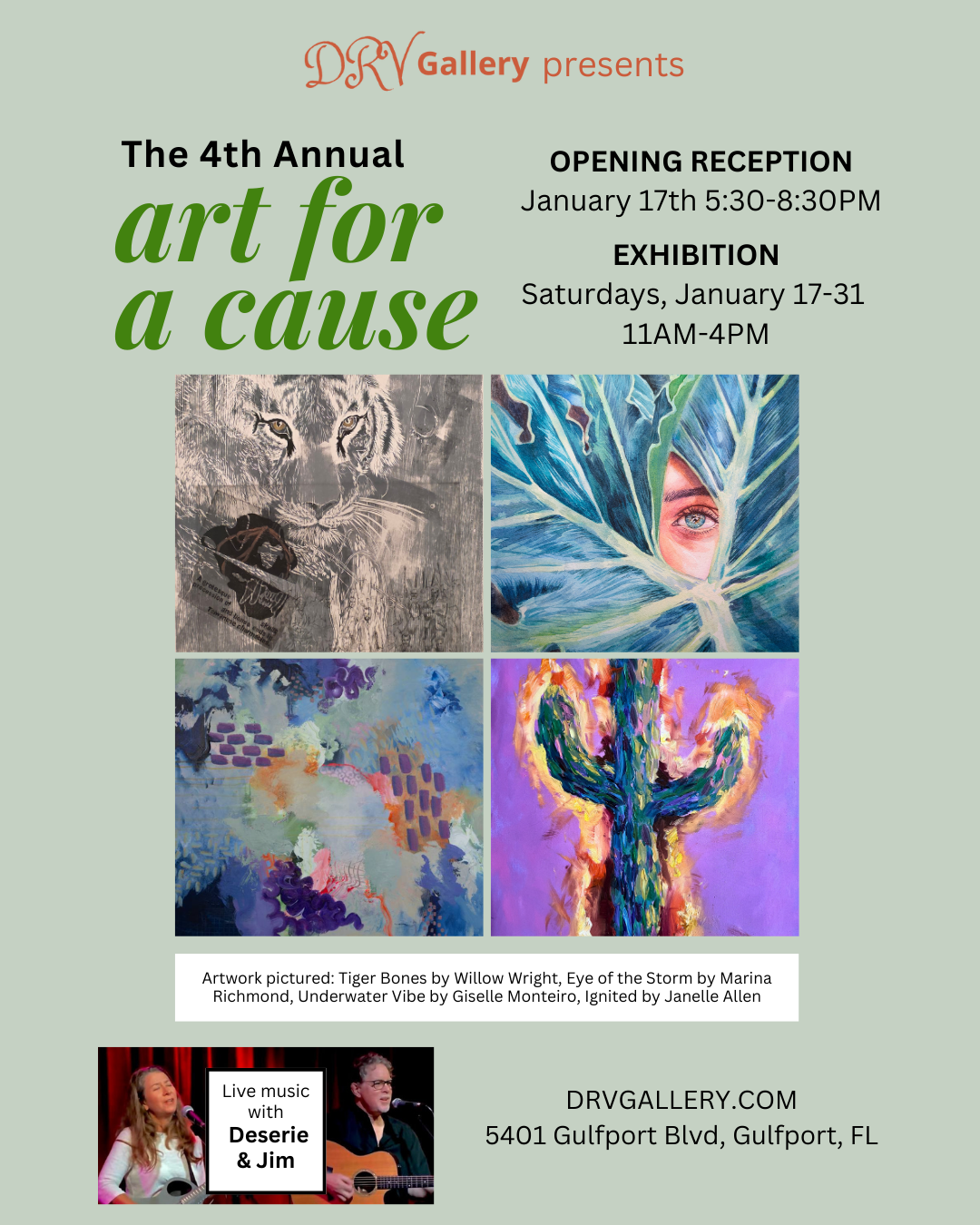 Gallery Show: "Art for a Cause" Opening