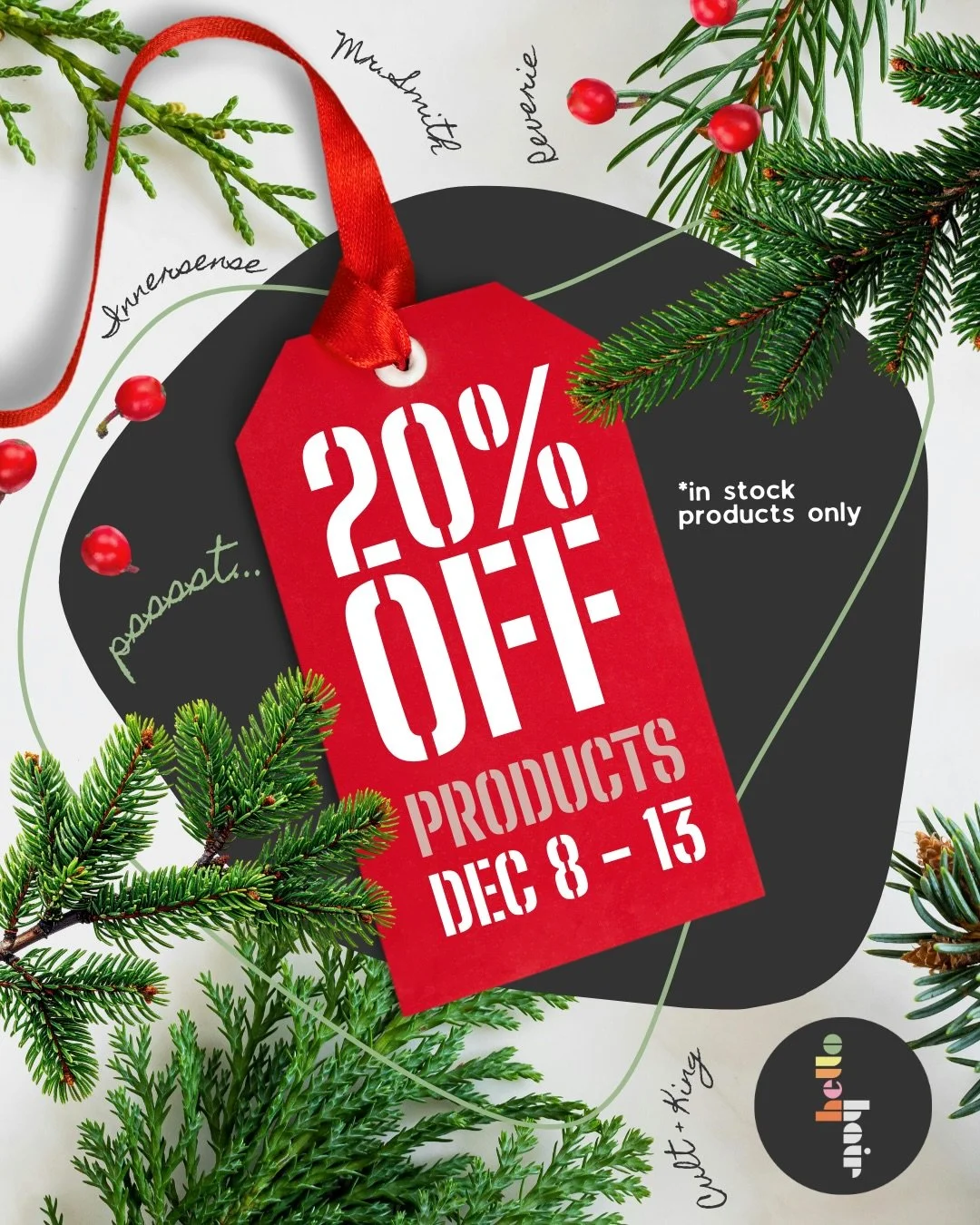 You don&rsquo;t want to miss this&hellip; 👀✨
Our 20% off in-stock products sale is officially ON &mdash; and it&rsquo;s the perfect time to grab your favorites before they&rsquo;re gone.

A few quick notes so it all runs smoothly:
&bull; We can&rsqu