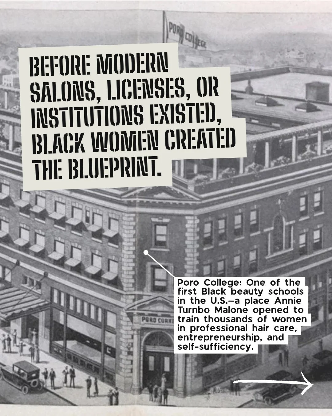 Black women built the salon industry as we know it.

Madam C.J. Walker and Annie Turnbo Malone created the foundation&mdash;salons, schools, education, and pathways to ownership&mdash;at a time when those opportunities didn&rsquo;t exist for them.

T