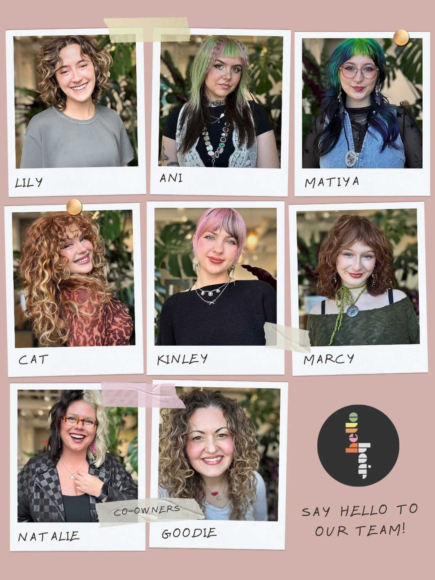 Right here is&hellip;

a team that truly cares.

a collective of talented stylists 

people who value great hair

who care about continued education

are endlessly creative

and make people feel at home in their chairs. 

We&rsquo;re so grateful for 