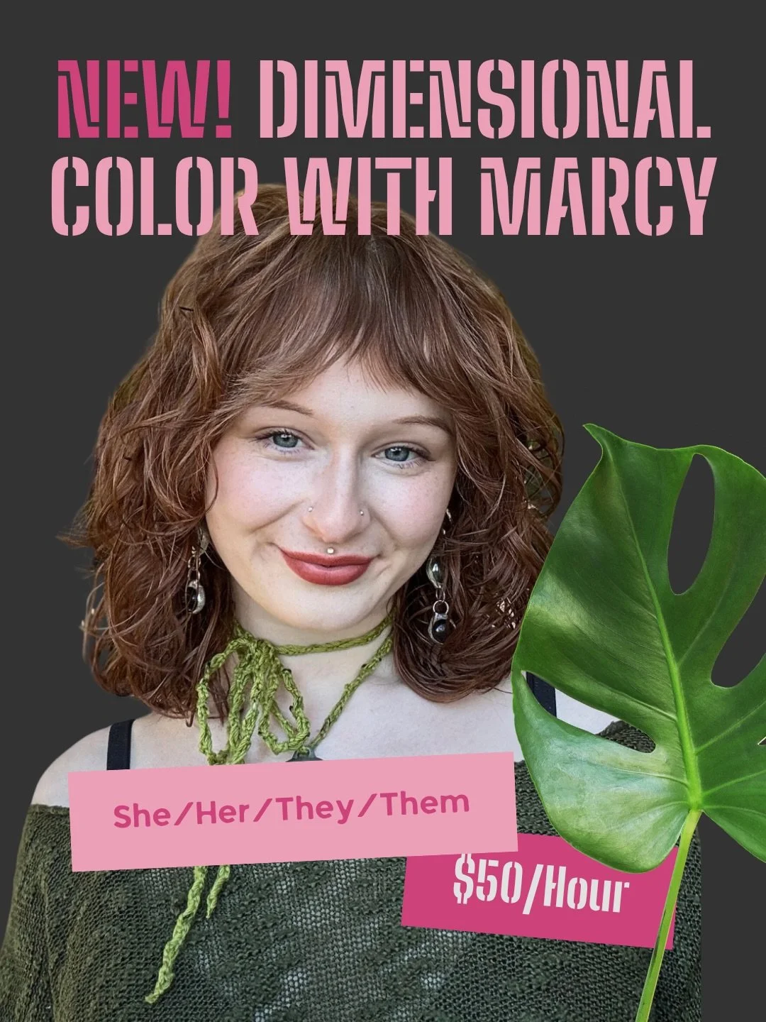 ✨ Summer brightness incoming ✨
Guess what?! You can officially book dimensional color with Marcy 💕 After six months of learning, practicing, growing, and putting in the work, she&rsquo;s ready to create those soft ribbons of brightness and sun-kisse