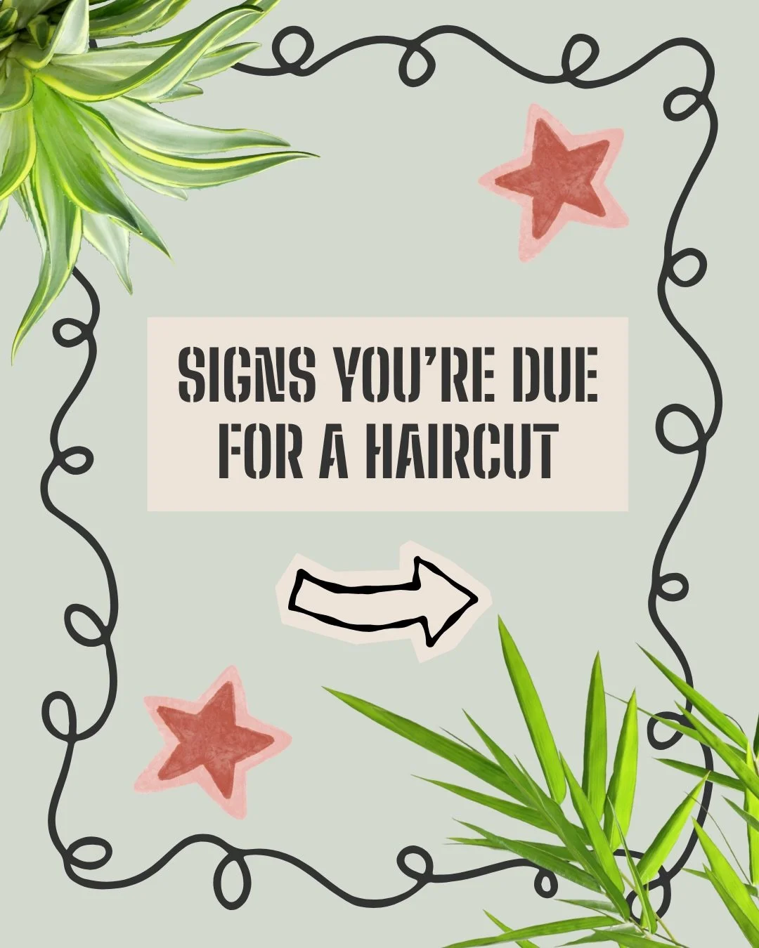 The signs can be subtle. 
And then, all of a sudden 💥 it&rsquo;s a hair emergency. 

A great cut makes life easier. 

This time of year our books fill up quickly. Make sure to book your appointments in advance 🌈

Make your appointment online now! G
