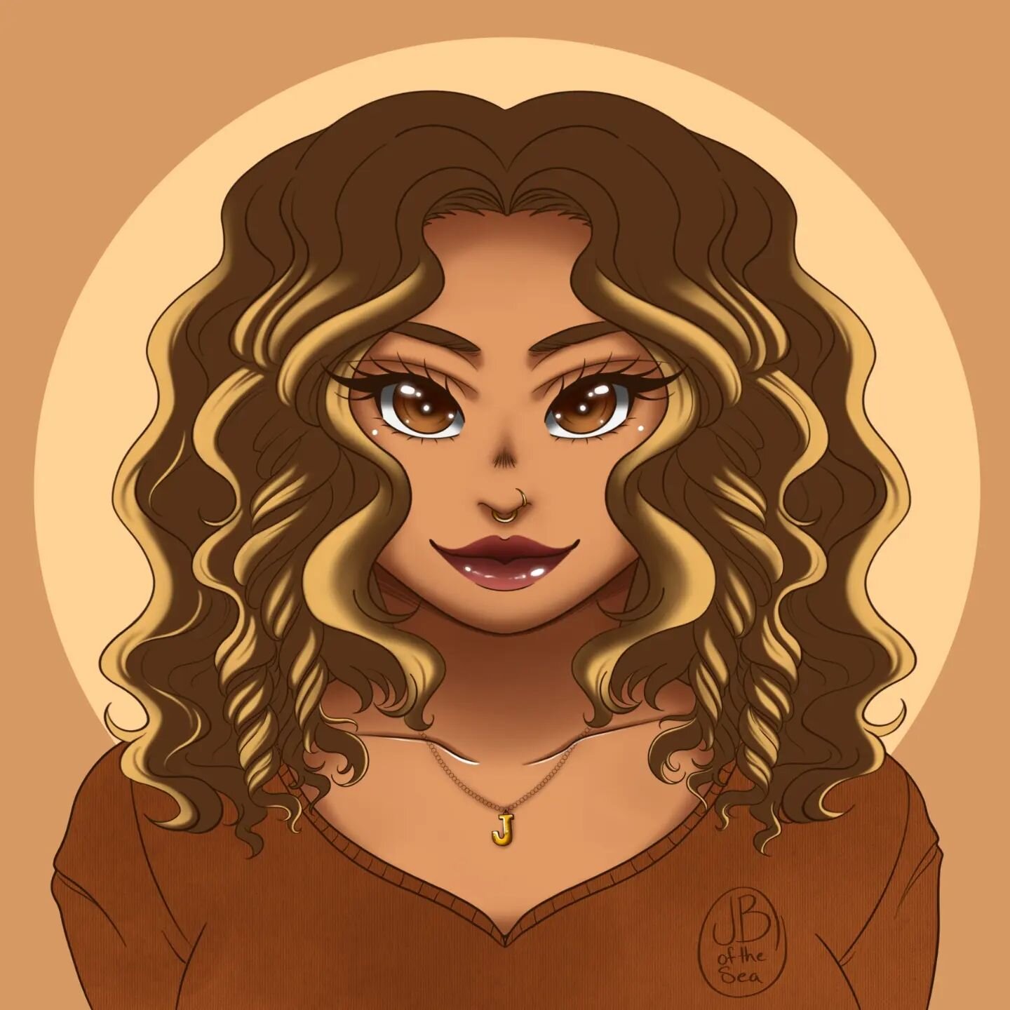 Happy Monday Everyone ✨️

I forgot to post this !!! A few months back, I did this icon commission for @curlscrochetbyjocy 🤎 she runs her own crocheting business so please check her out!

*** FYI - Commissions are currently CLOSED until further notic
