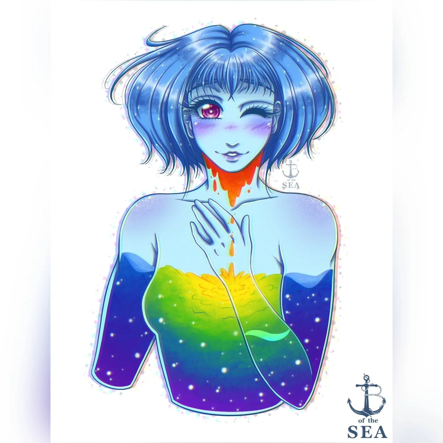 🩵Pure Bliss v 2.0💙

I LOVED the original and was so hesitant to redraw it. BUT! I wanted to see if I improved at all, and I wanted to try digitally. So, here we go!

2025 v 2020 - 5 year difference ✨️

I definitely see the improvement 🥹 I'm happy 