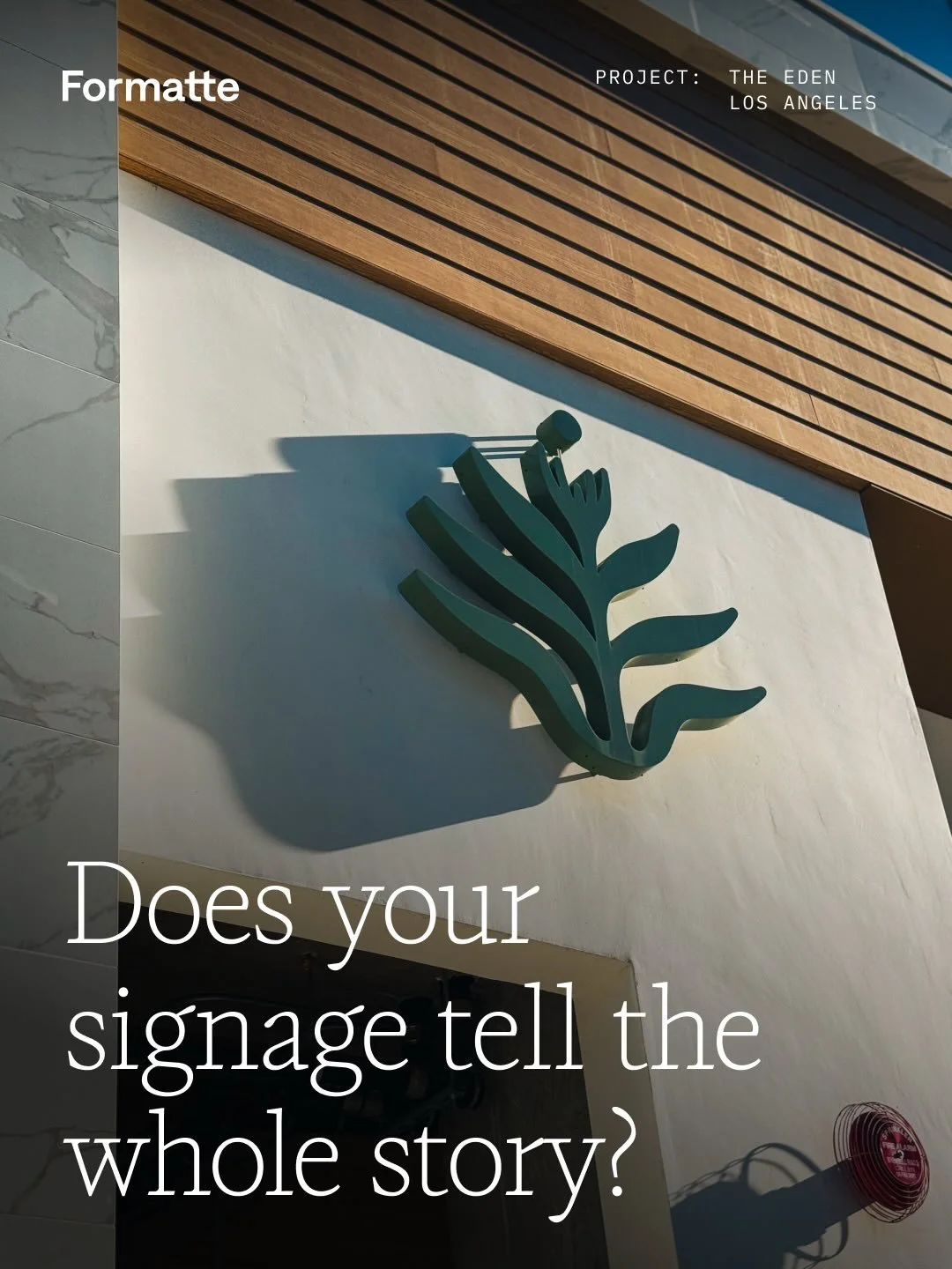 Your sign is the first impression. Make sure it&rsquo;s intentional.

Signage is easy to treat as a logistics checkbox. But before anyone meets your leasing team or walks your model unit, that sign is already communicating quality. Or the lack of it.